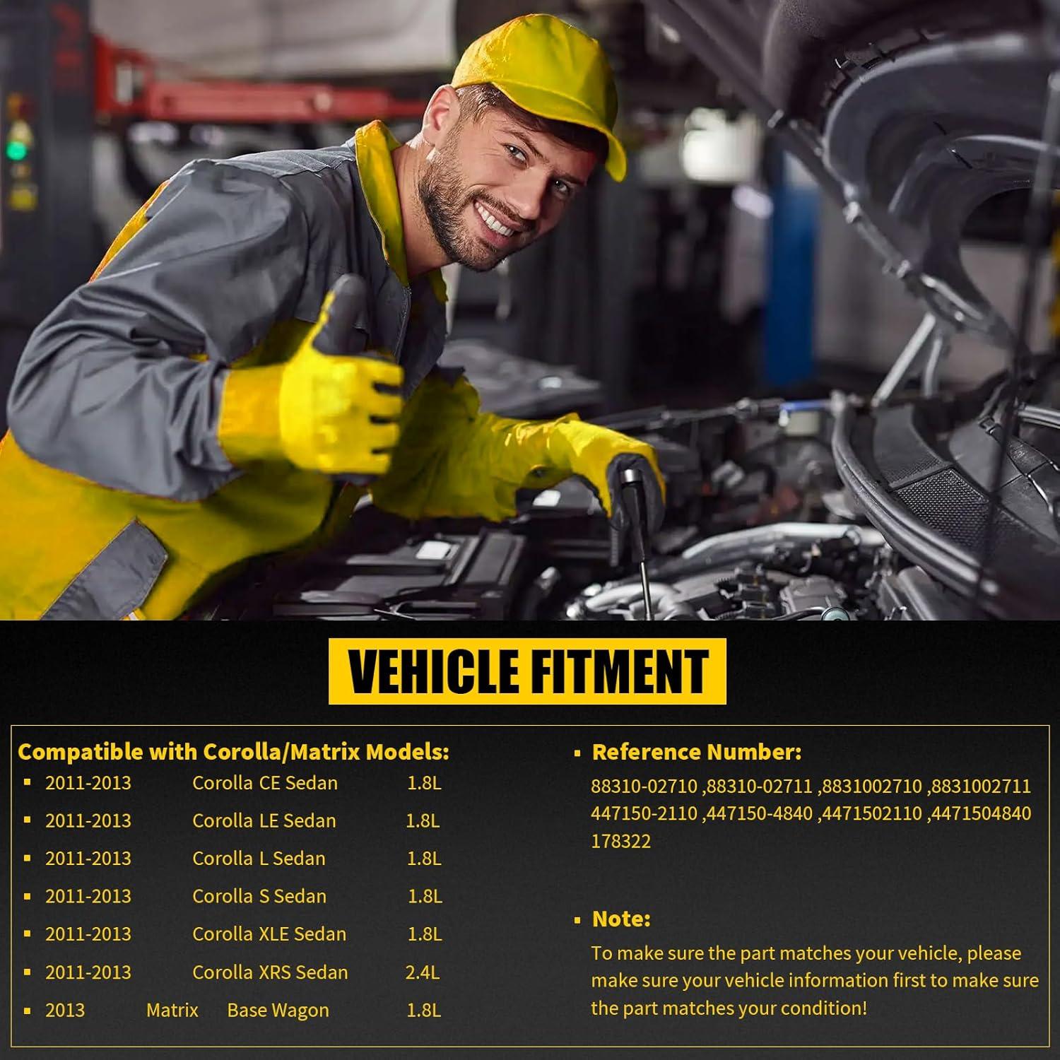 Compresor de A/C Qrooviiy QY-FB para Toyota Corolla 2011-2014