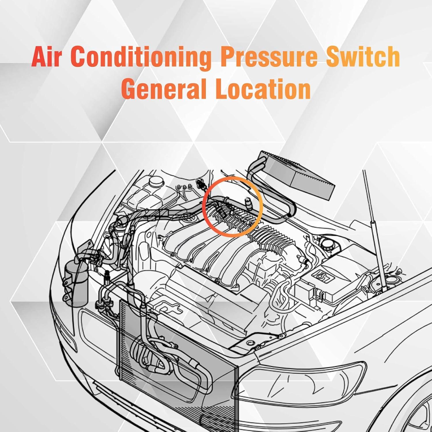 Interruptor de Presión A/C Sianxaido para Lexus y Toyota