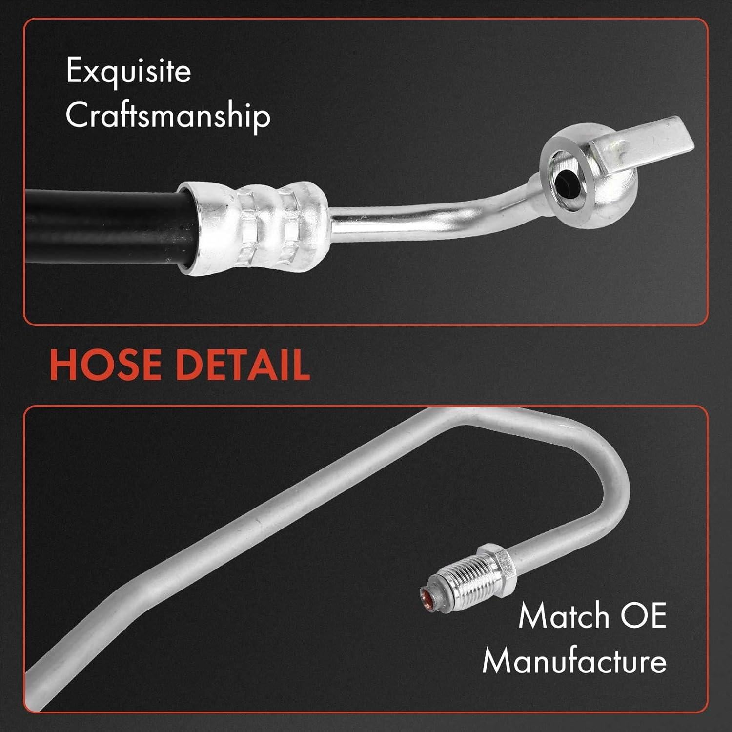 Manguera de Dirección Asistida A-Premium para Toyota Corolla y Chevrolet Prizm 1.8L