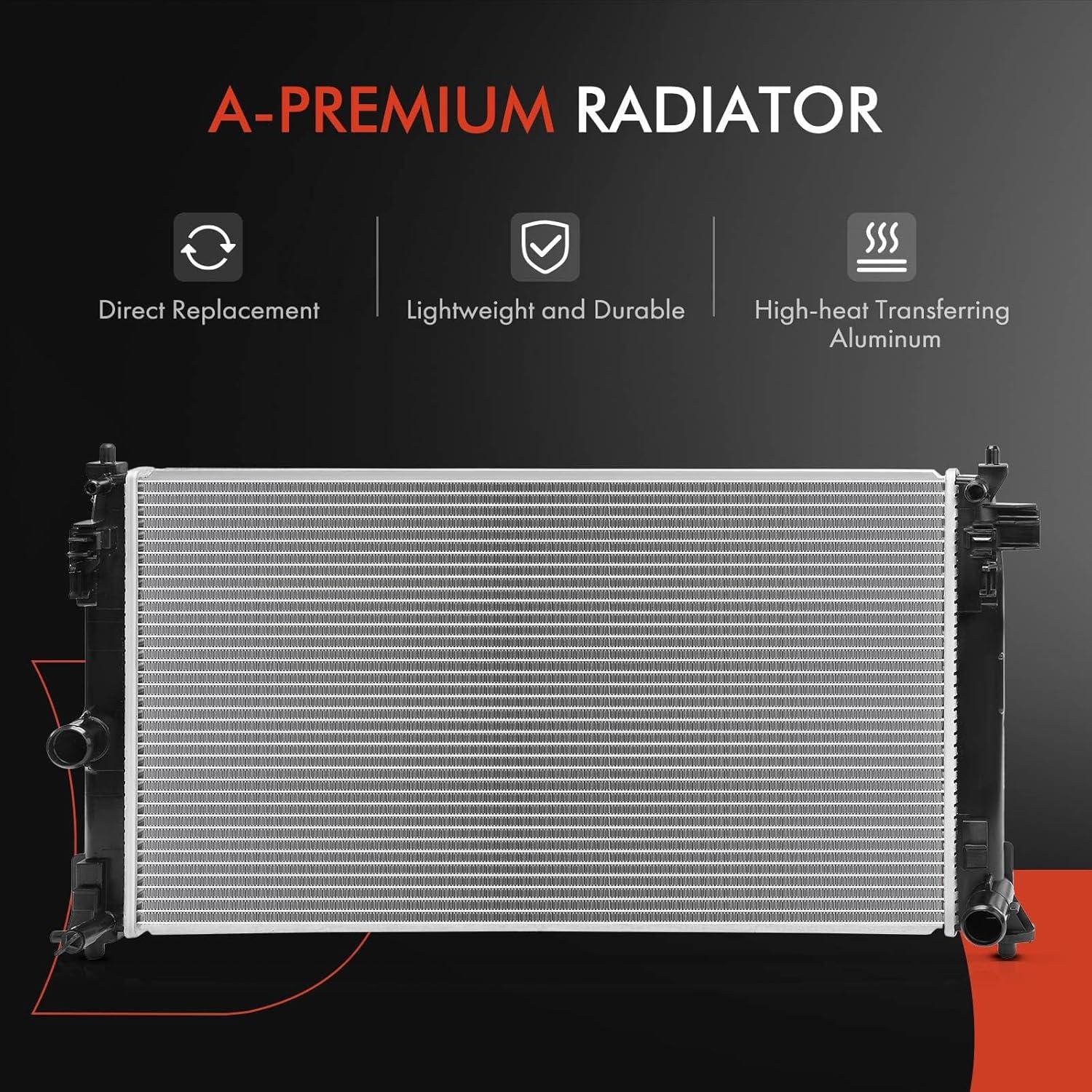 Radiador de Refrigerante A-Premium para Toyota Corolla 2020-2022 2.0L