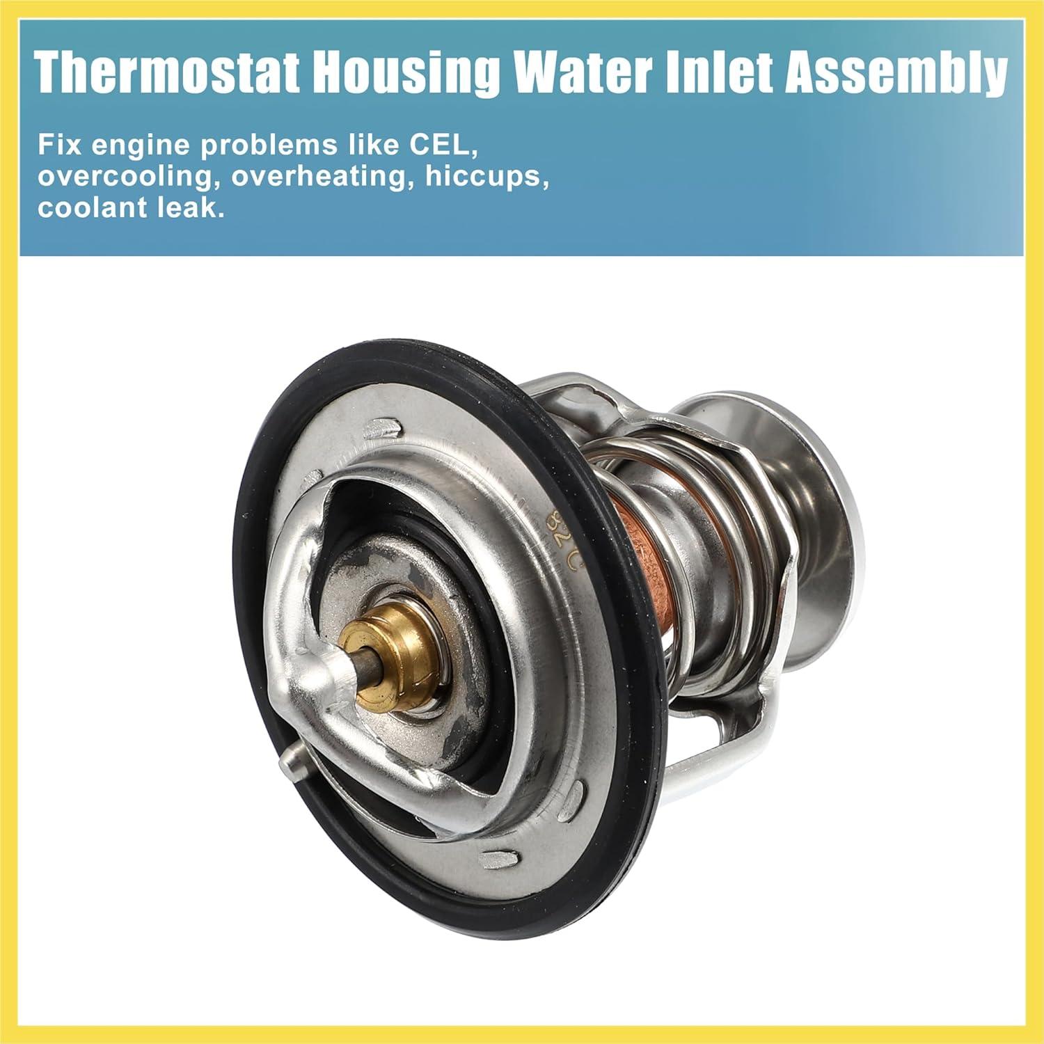 Ensamblaje de entrada de agua termostato PARSKILO 90916-03129