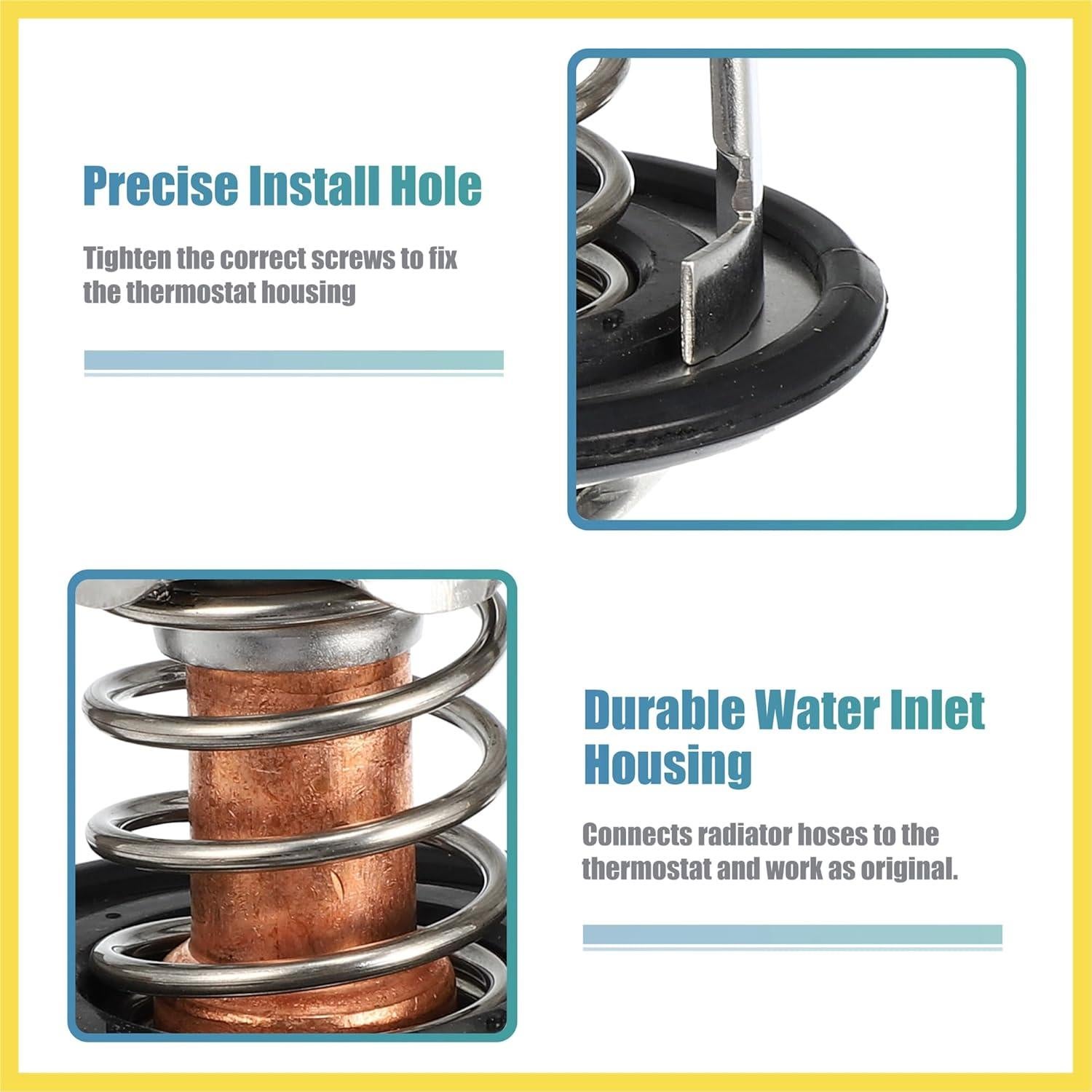 Ensamblaje de entrada de agua termostato PARSKILO 90916-03129