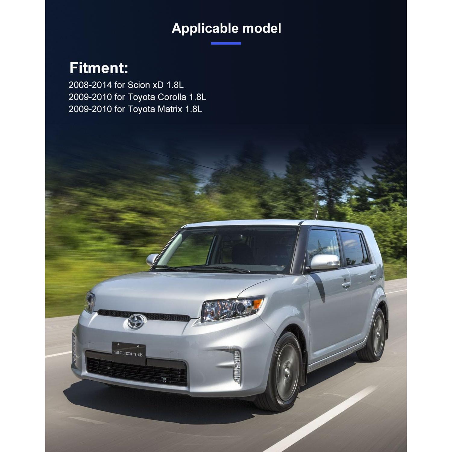 Compresor de A/C ECCPP con Embrague para Toyota y Scion