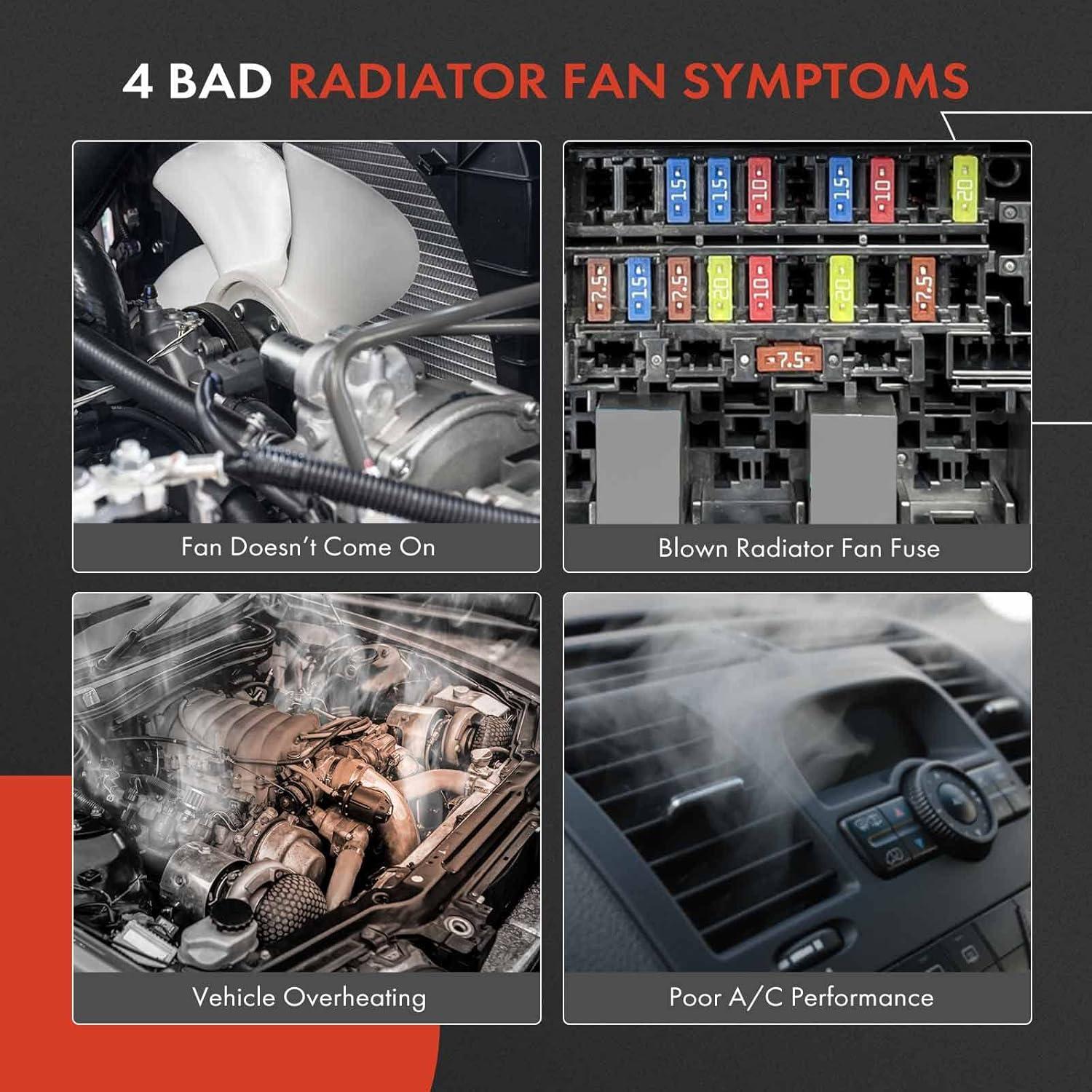 Ventilador de Refrigeración A-Premium para Toyota Corolla 88-92