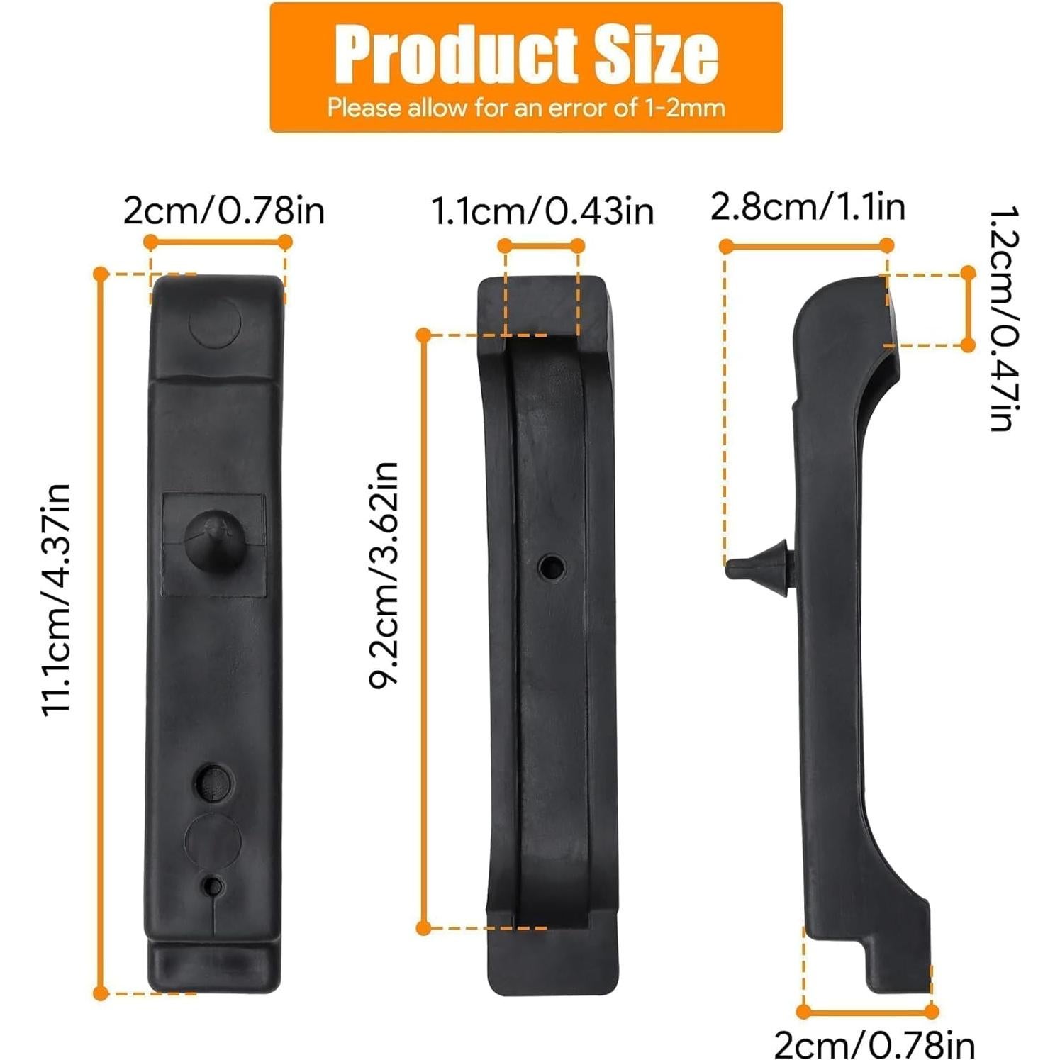 Kit 4 Almohadillas de Aislamiento Radiador LoloWheat 4012-326-682S