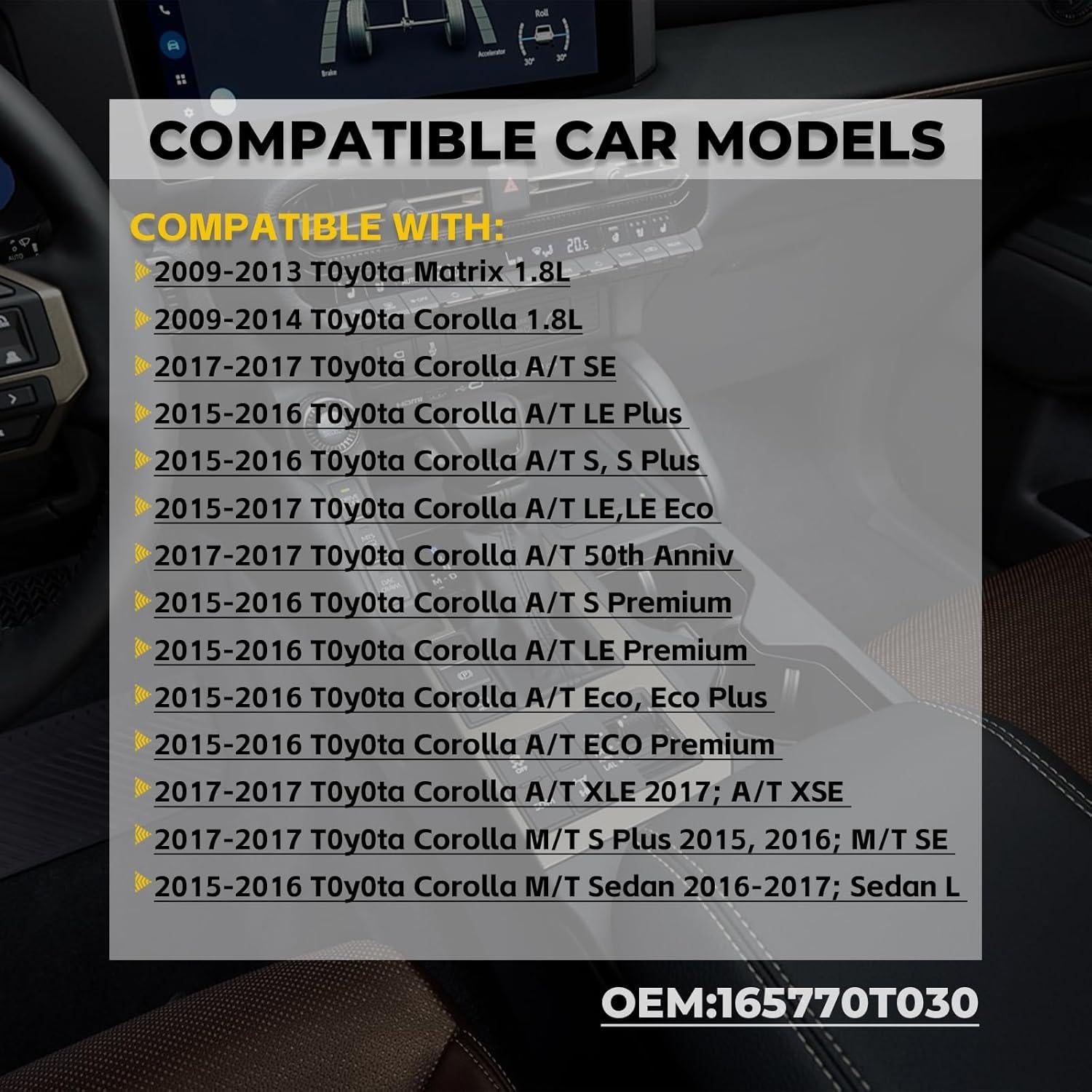 Manguera de Refrigerante Pleoos para Toyota Corolla 1.8L 09-14