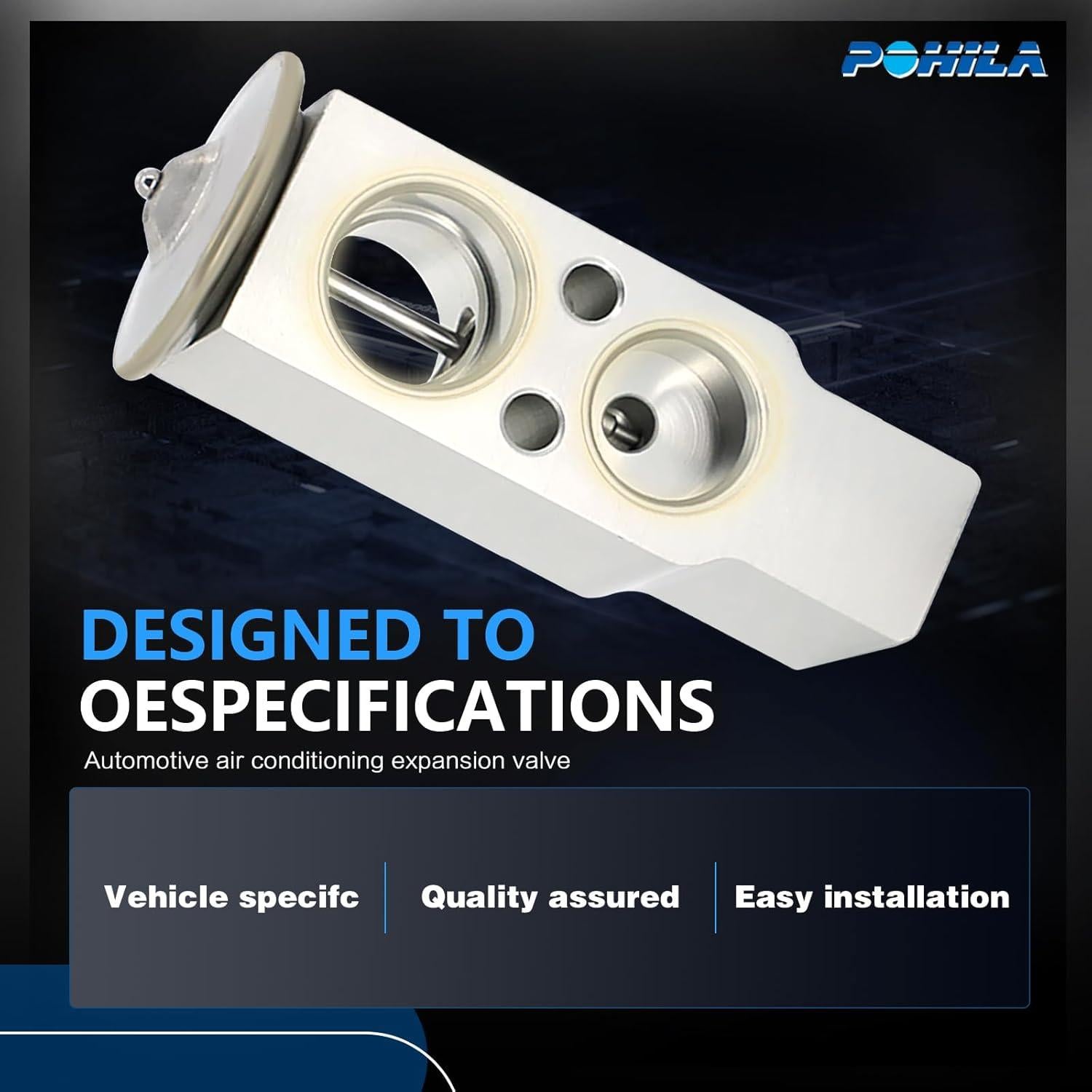 Válvula de Expansión A/C POHILA AF00009HX para Toyota y Lexus
