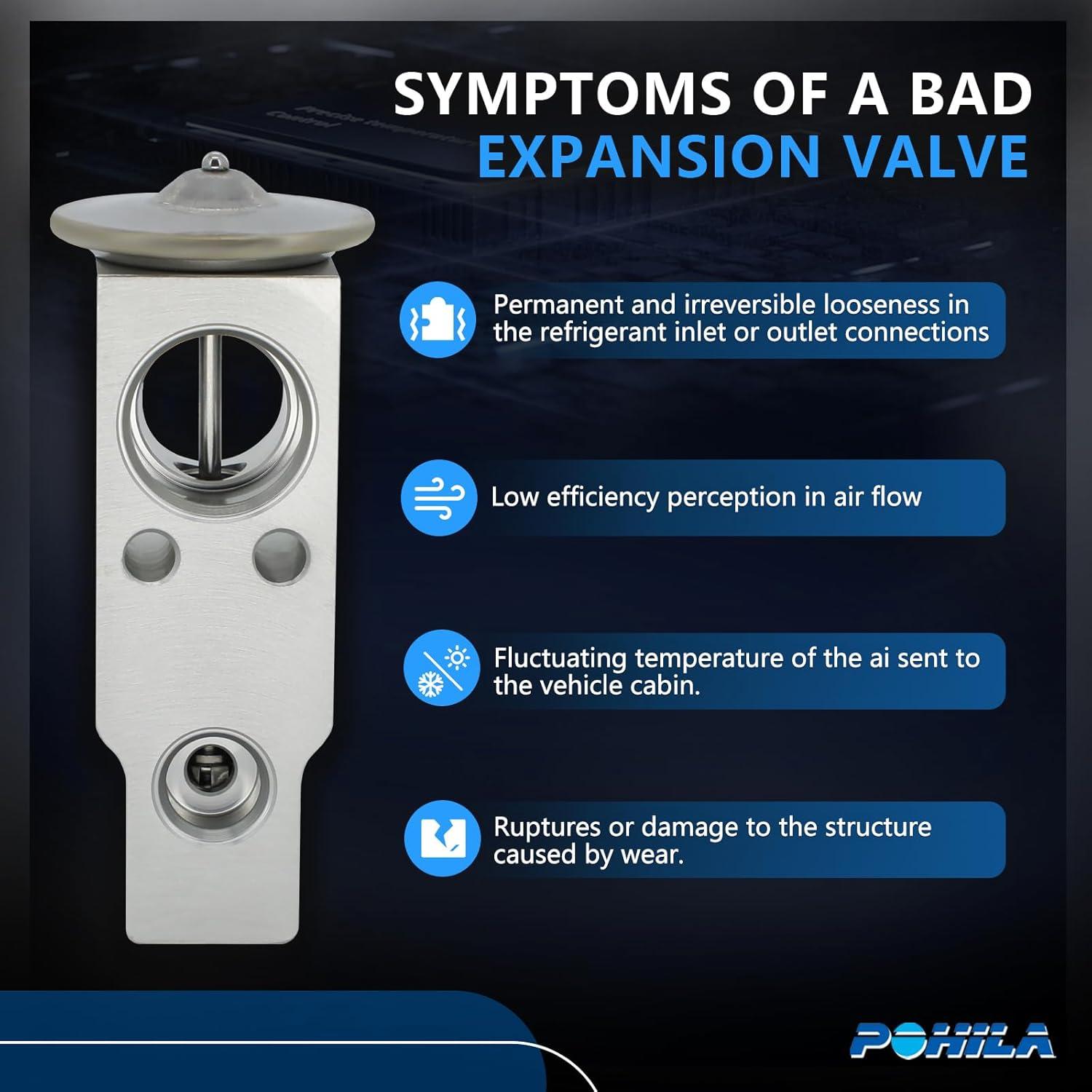 Válvula de Expansión A/C POHILA AF00009HX para Toyota y Lexus