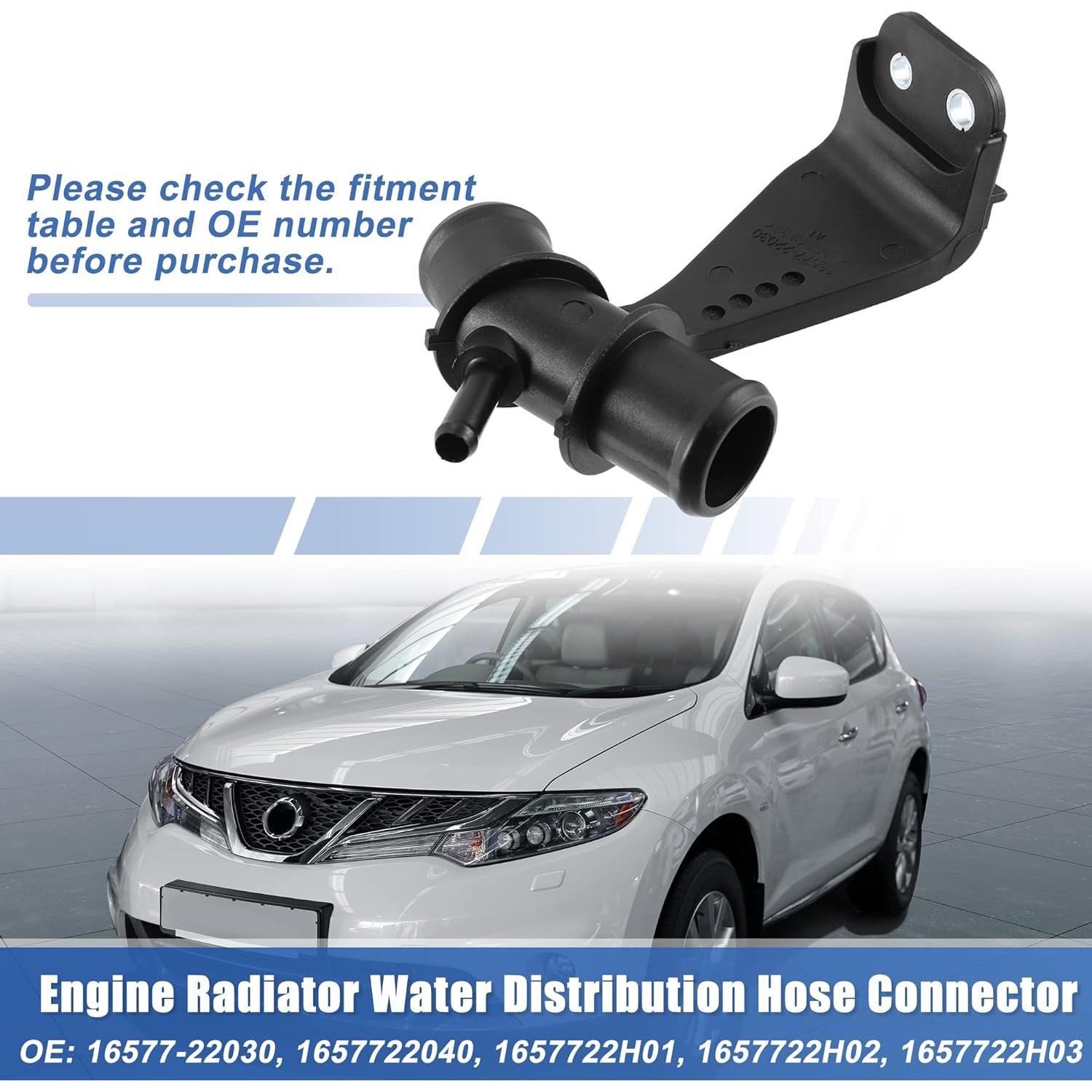 Conector de Refrigerante X AUTOHAUX para Toyota Corolla 2009-2013