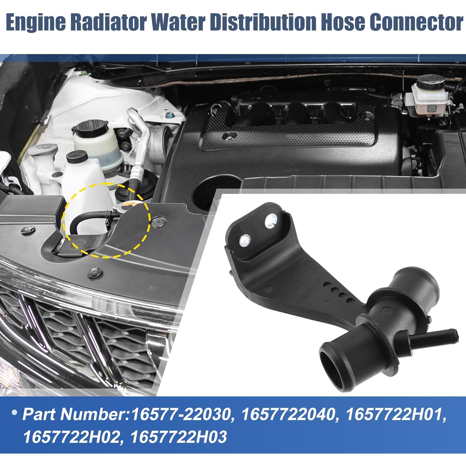 Conector de Refrigerante X AUTOHAUX para Toyota Corolla 2009-2013