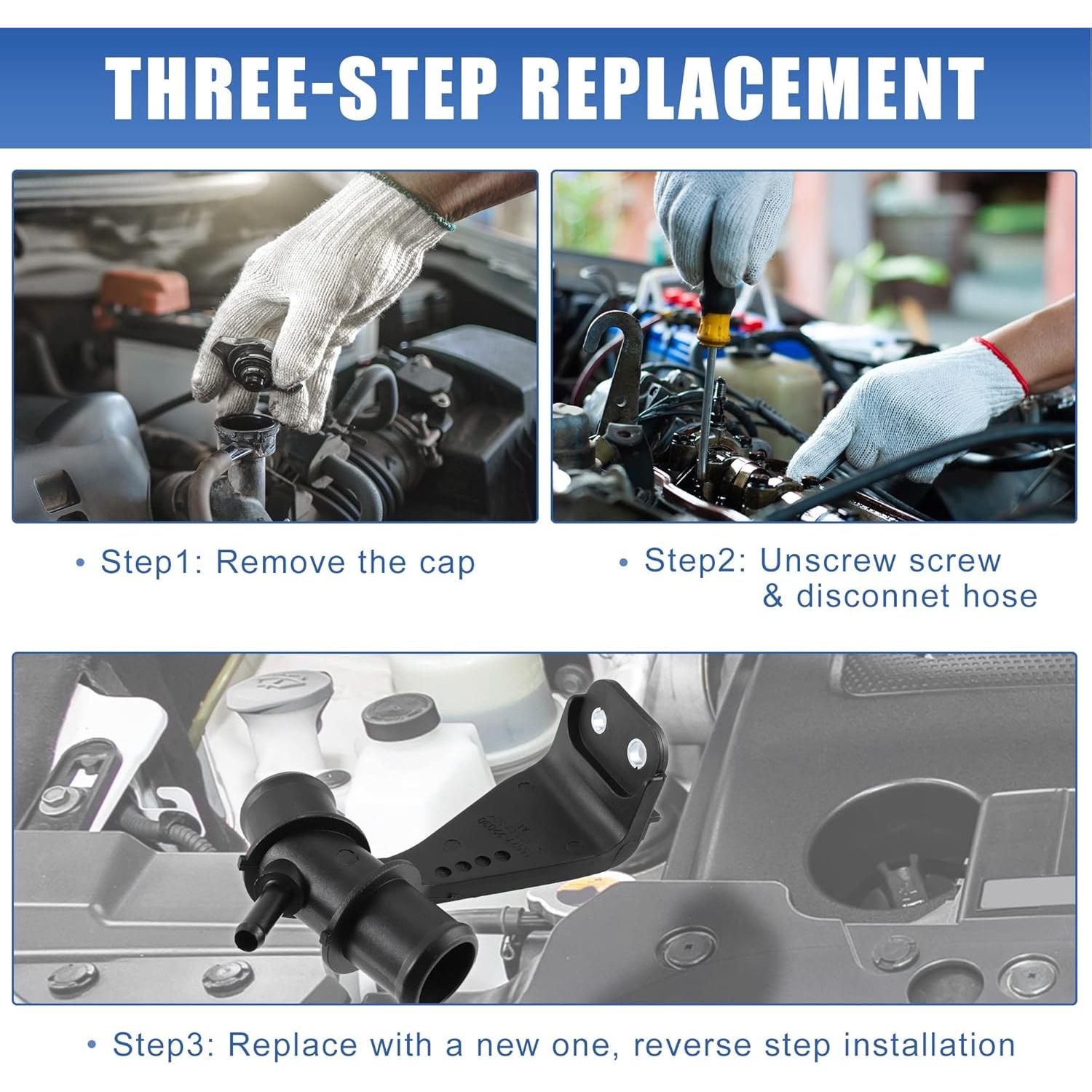 Conector de Refrigerante X AUTOHAUX para Toyota Corolla 2009-2013