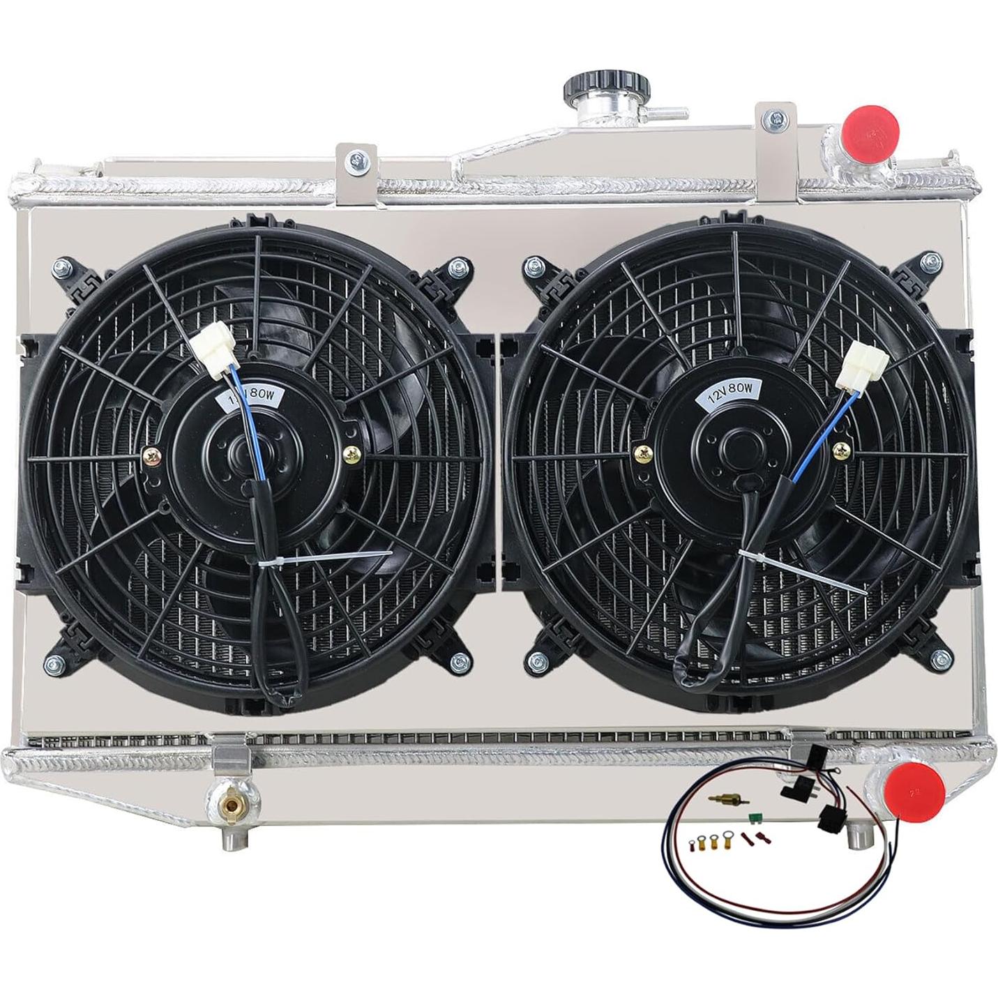 Radiador de Aluminio KORELOX 3 Filas para Toyota Corolla AE86