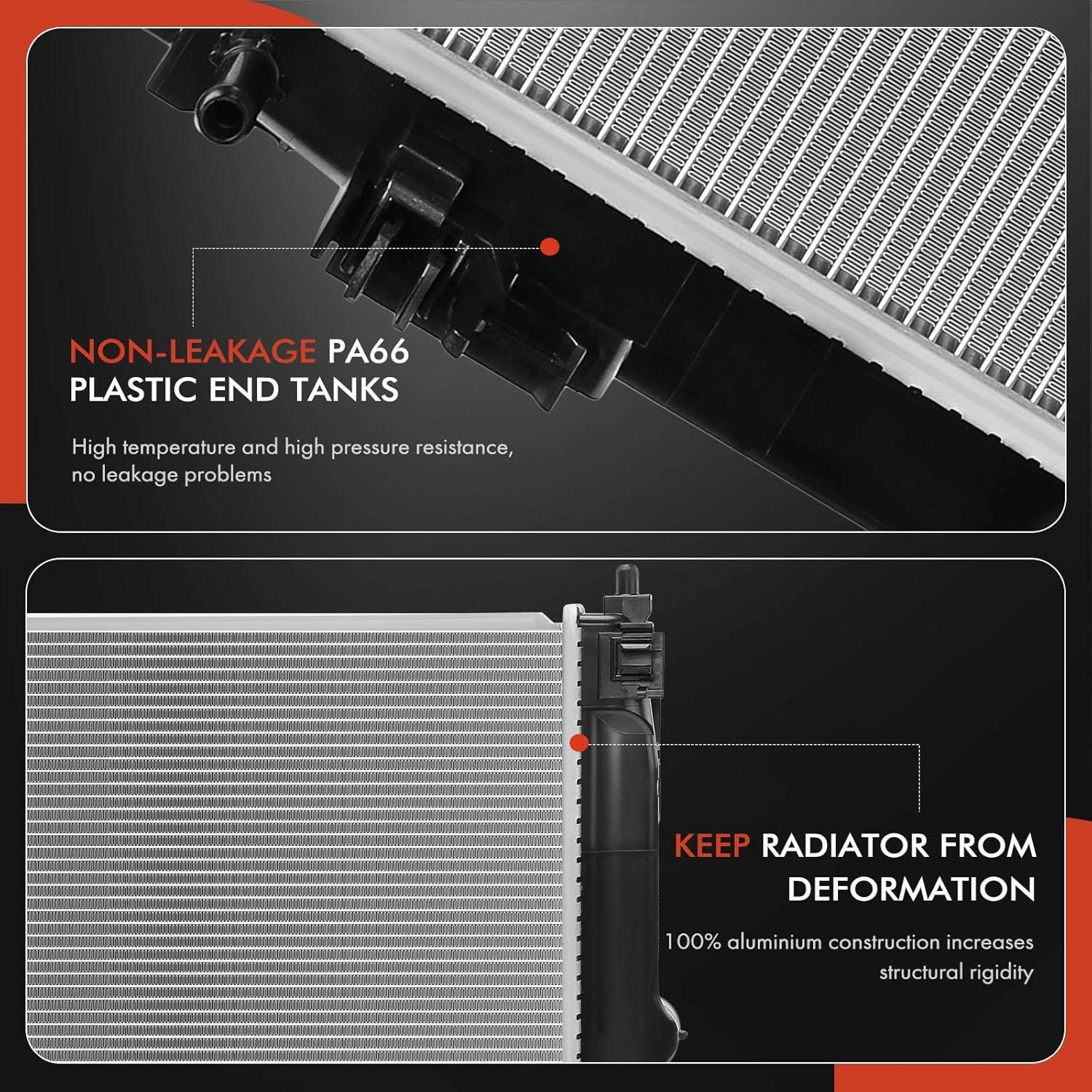 Radiador de Refrigerante A-Premium para Toyota Corolla 2020-2022