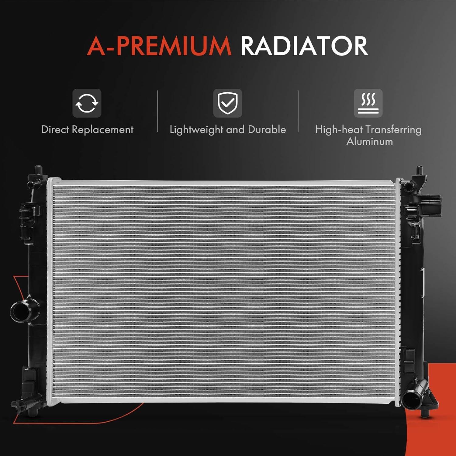 Radiador de Refrigerante A-Premium para Toyota Corolla 2020-2022