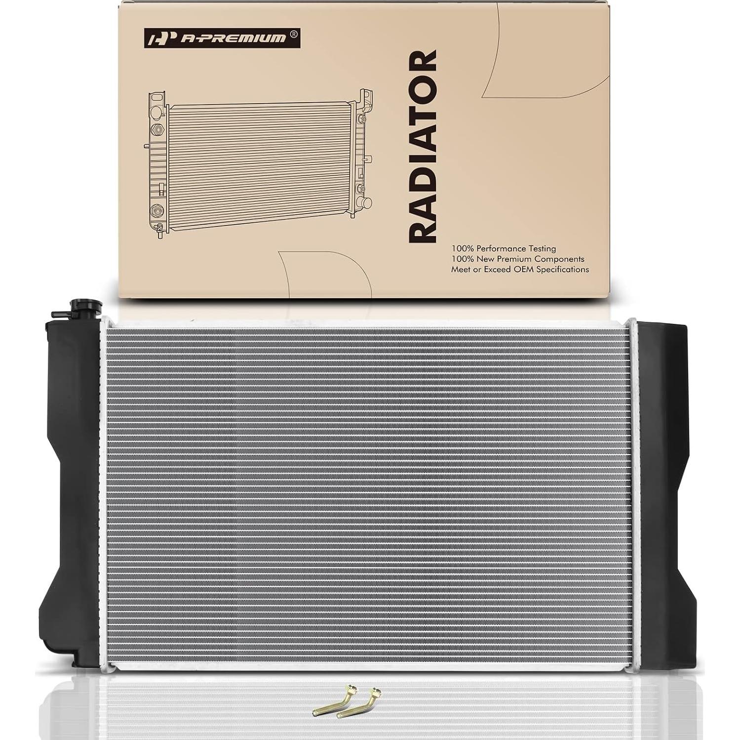 Radiador de Refrigerante A-Premium para Toyota y Pontiac 1.8L