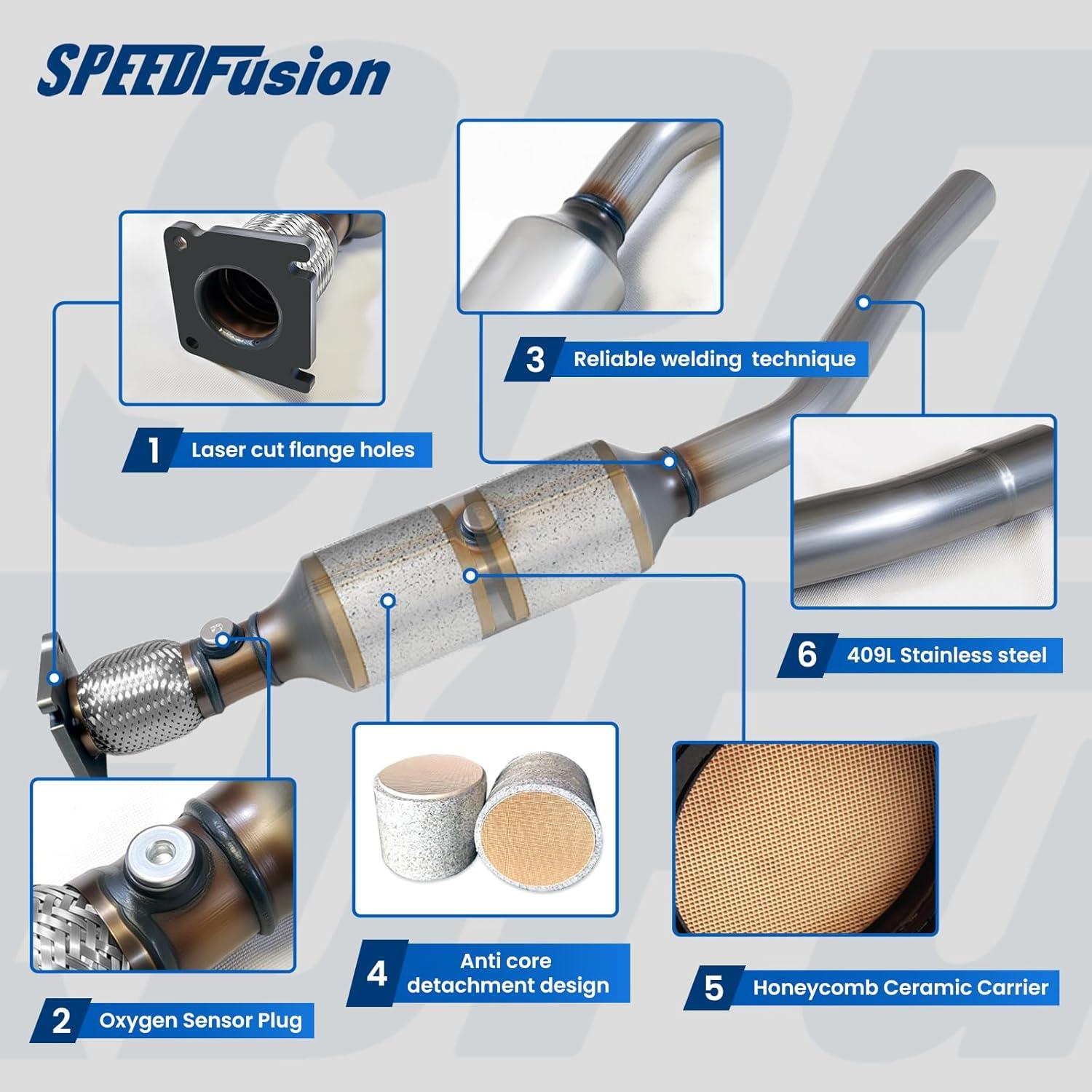 Convertidor Catalítico SPEEDFusion para Toyota Corolla 2003-2008