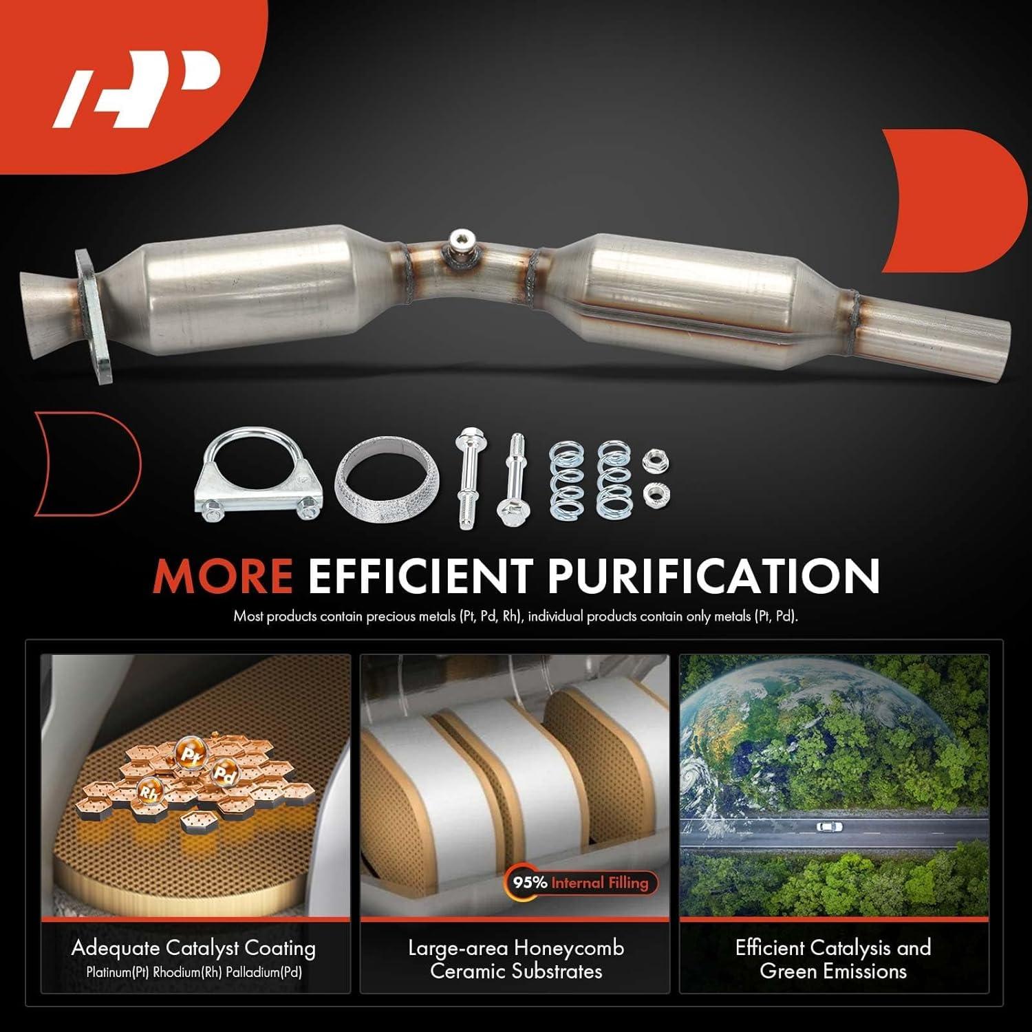 Convertidor Catalítico Trasero A-Premium para Toyota Corolla 1.8L 2003-2008