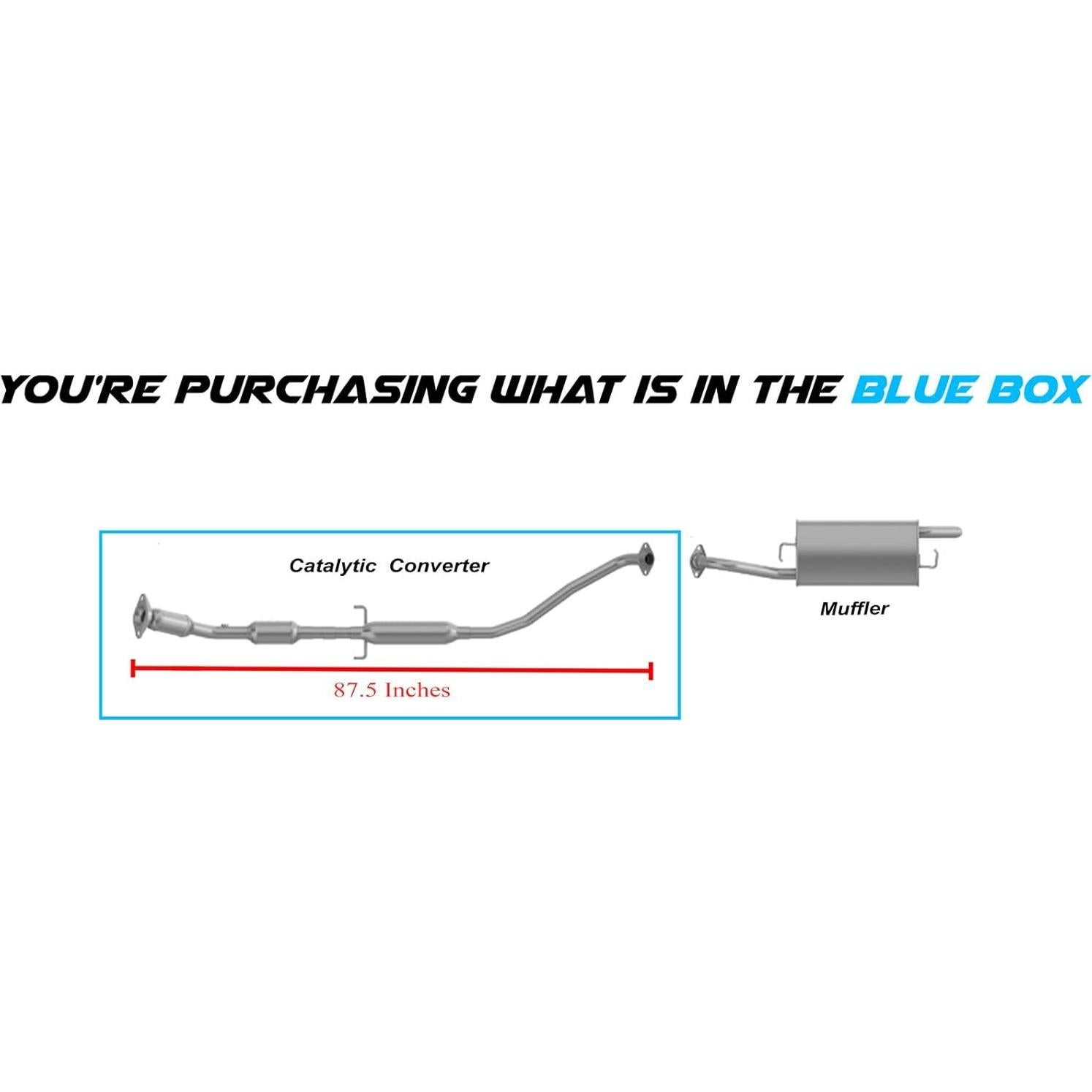 Convertidor Catalítico Ajuste Directo Toyota Corolla 1.8L 03-08