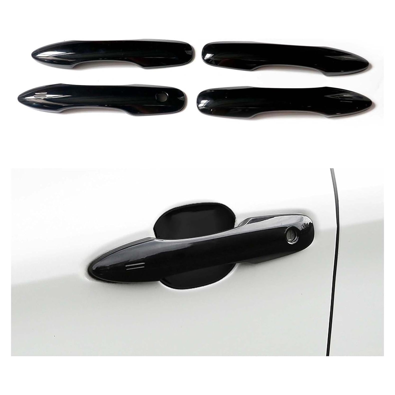 Cubierta de Manija de Puerta Axinda para Toyota 2018-2025, 4 Pcs