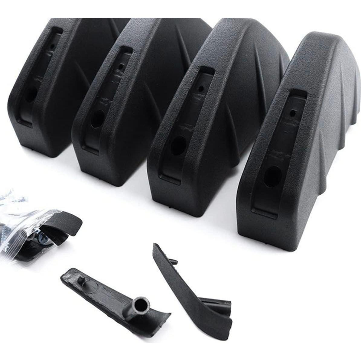 4 Difusores de Labio Inferior AICEL para Parachoques Trasero