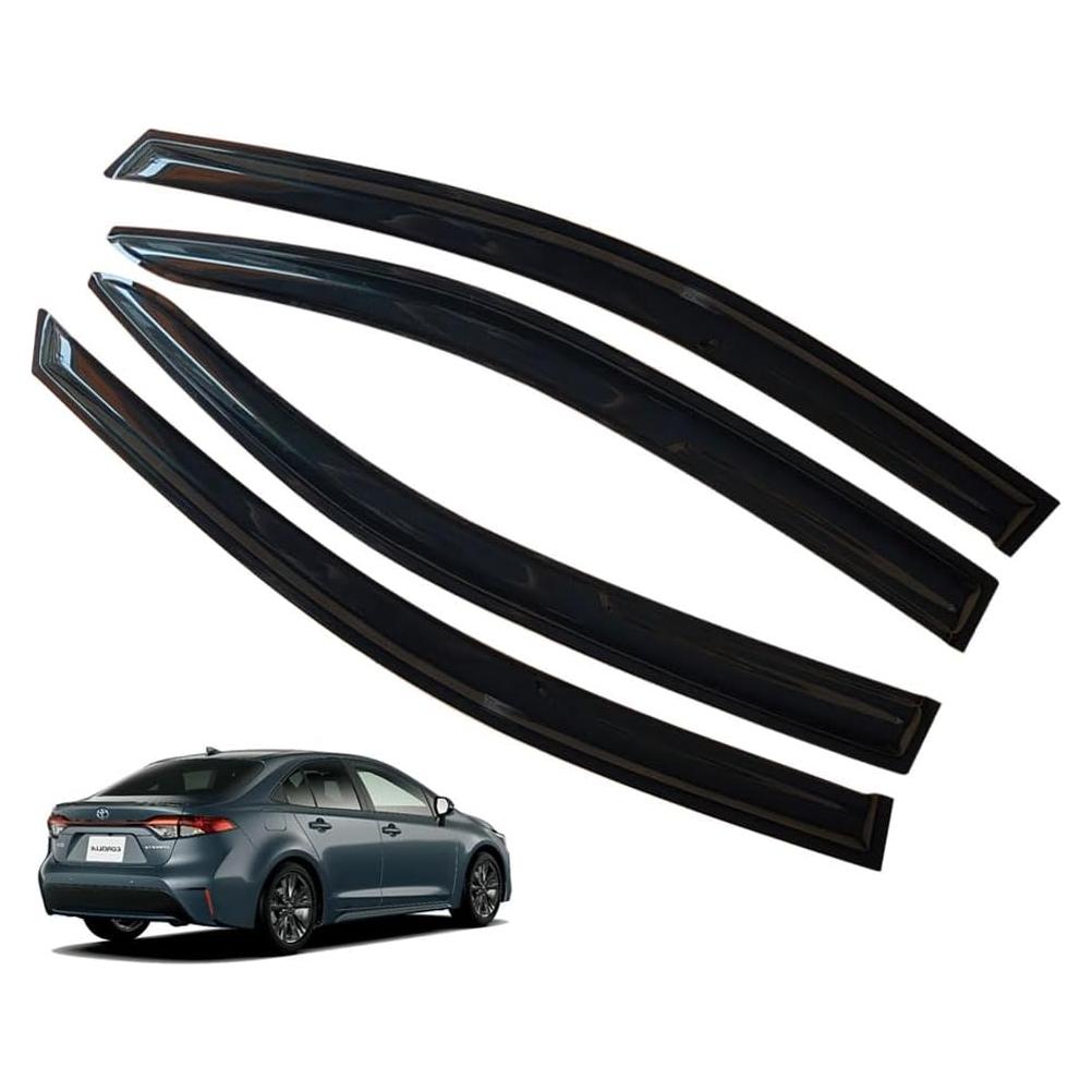 Deflectores de Lluvia LETINGFAR para Toyota Corolla 2020-2025