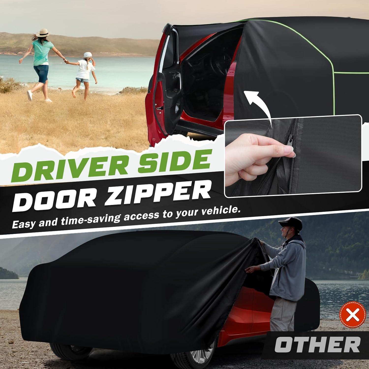 Cubierta de Coche Mixsuper Liner para Toyota Corolla 2000-2026, 7 Capas Impermeable