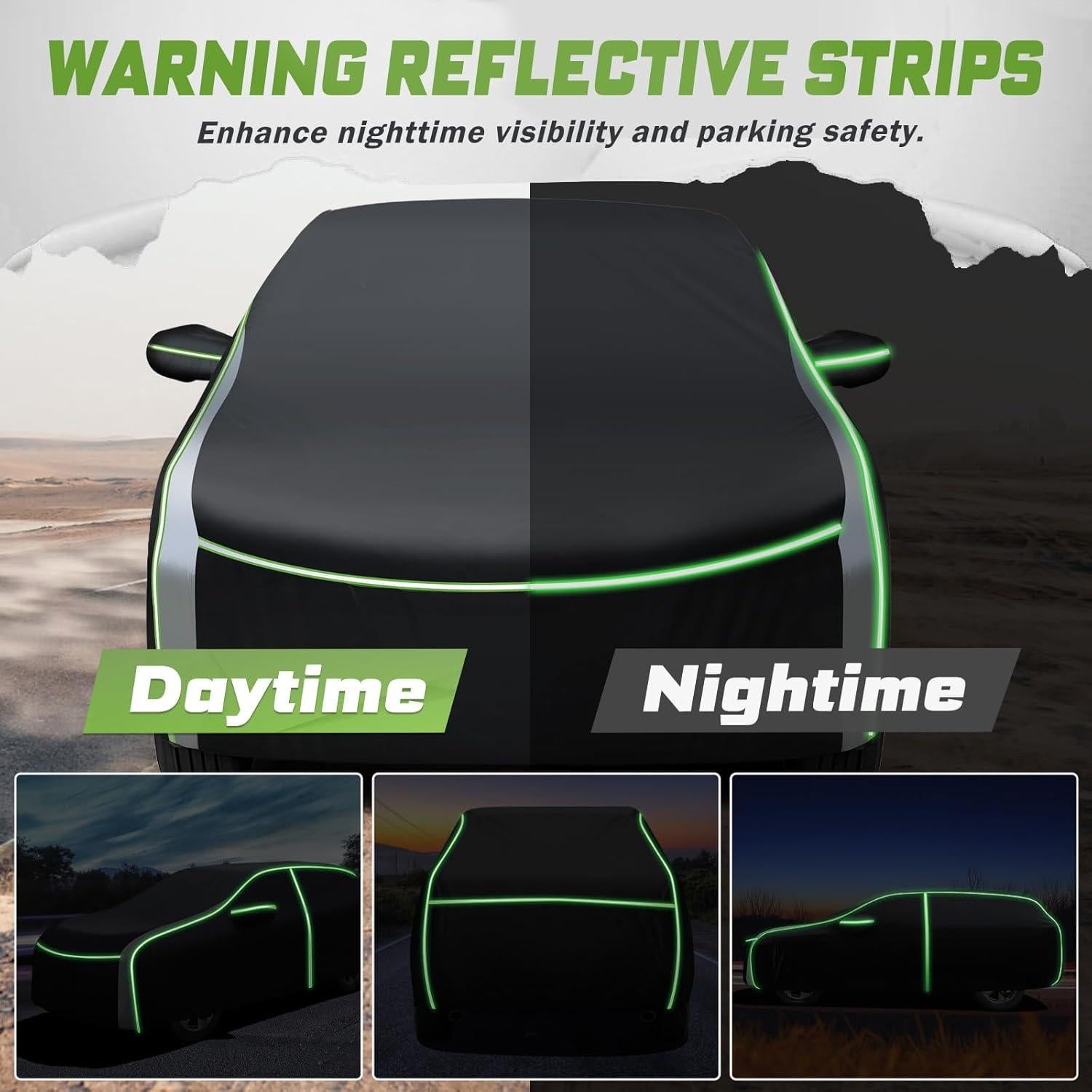 Cubierta de Coche Mixsuper Liner para Toyota Corolla 2000-2026, 7 Capas Impermeable