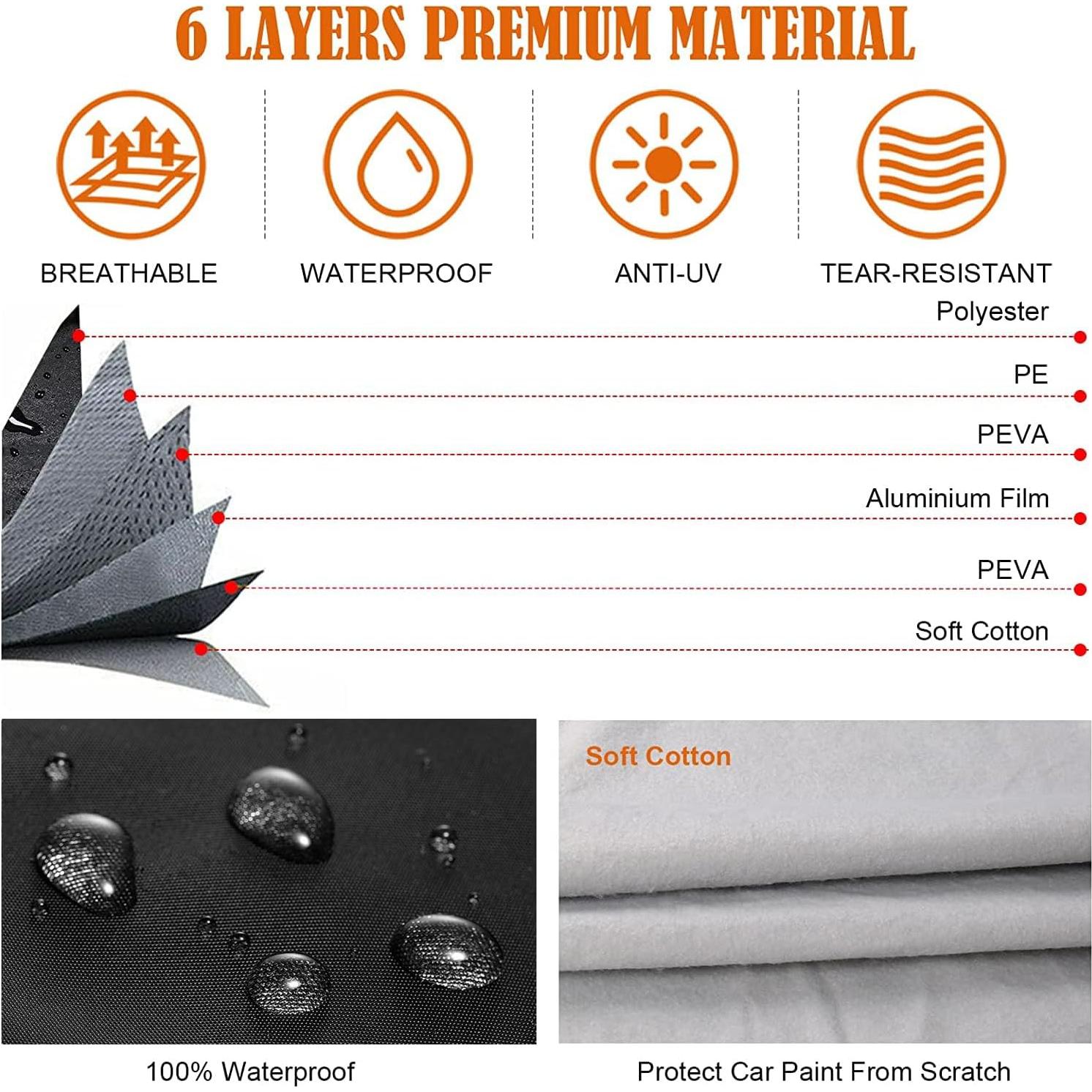 Cubierta de Coche Impermeable Sportuli para Toyota Corolla Cross 2020-2025