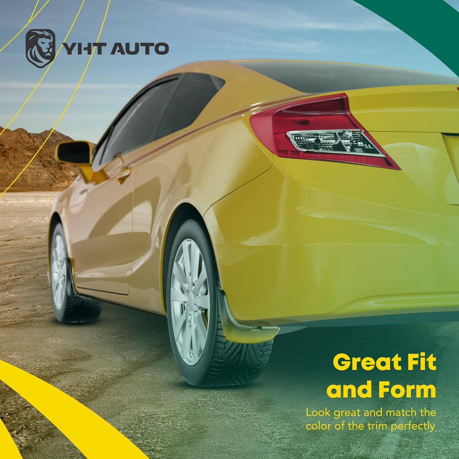 Guardabarros YHTAUTO para Toyota Corolla 1993-1997 Sedán - Juego de 4 Piezas