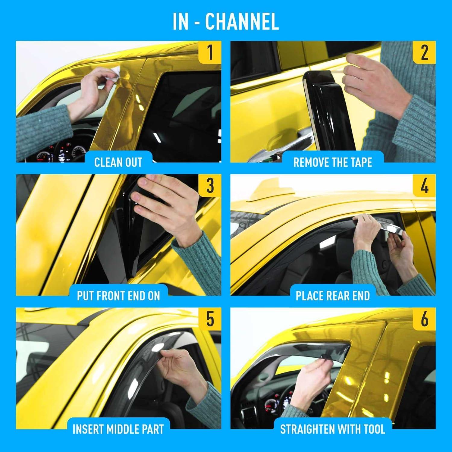 Deflectores de Ventana AEROGUYS para Toyota Corolla Cross 2022-2025