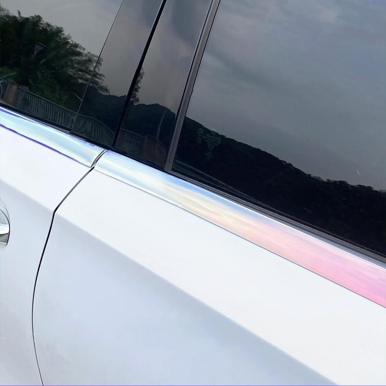 Moldura Decorativa Autoadhesiva YaoerYao Iridiscente 20mm 16 pies