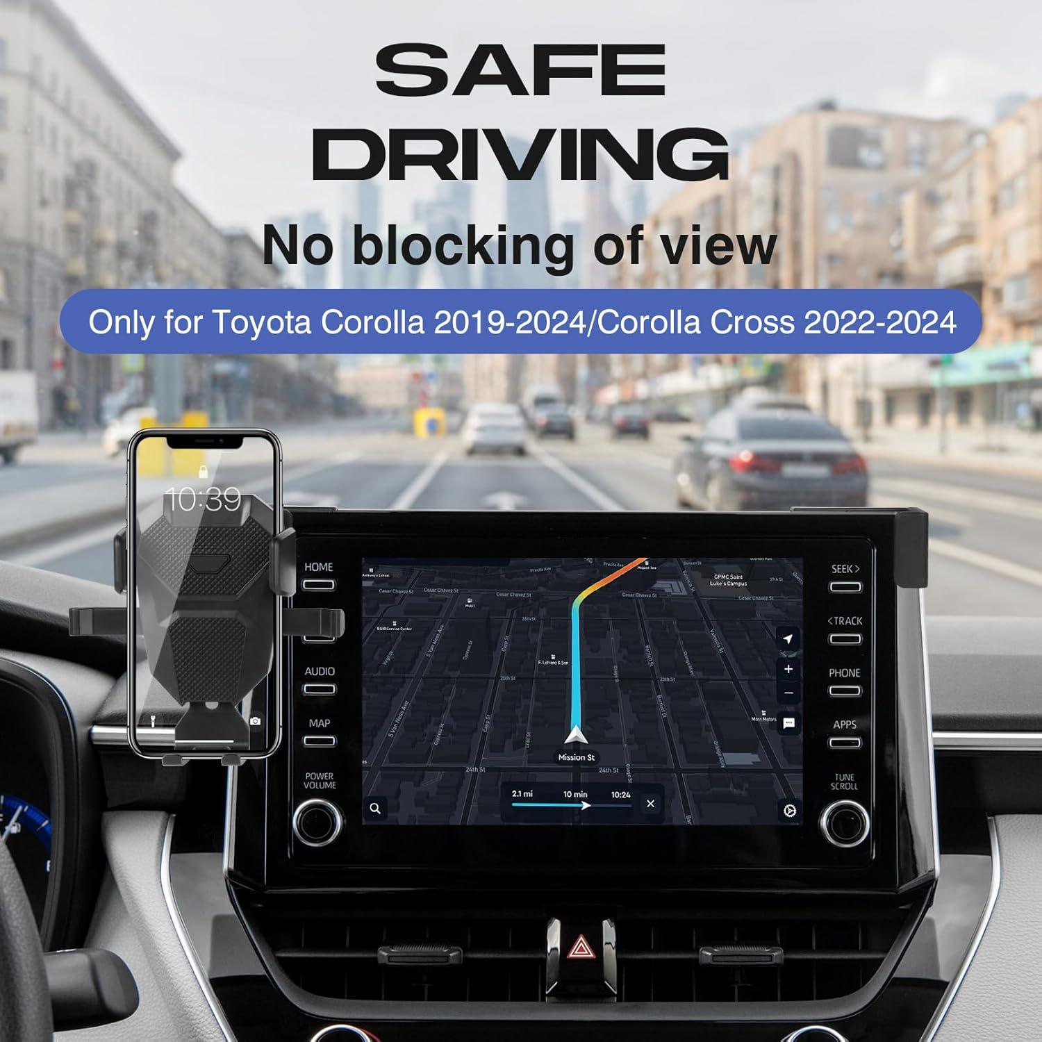 Soporte para Teléfono de Coche Sunsdrew para Corolla 2019-2025