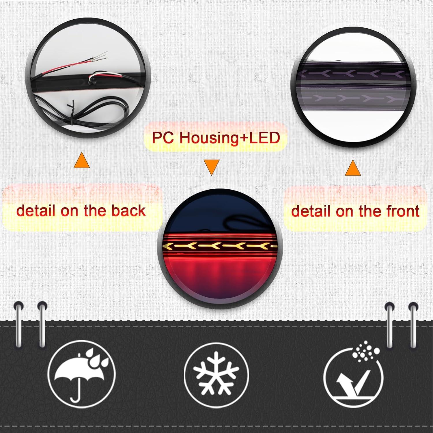 Kit de luces traseras LED ahumadas para Toyota Corolla 2019-2025