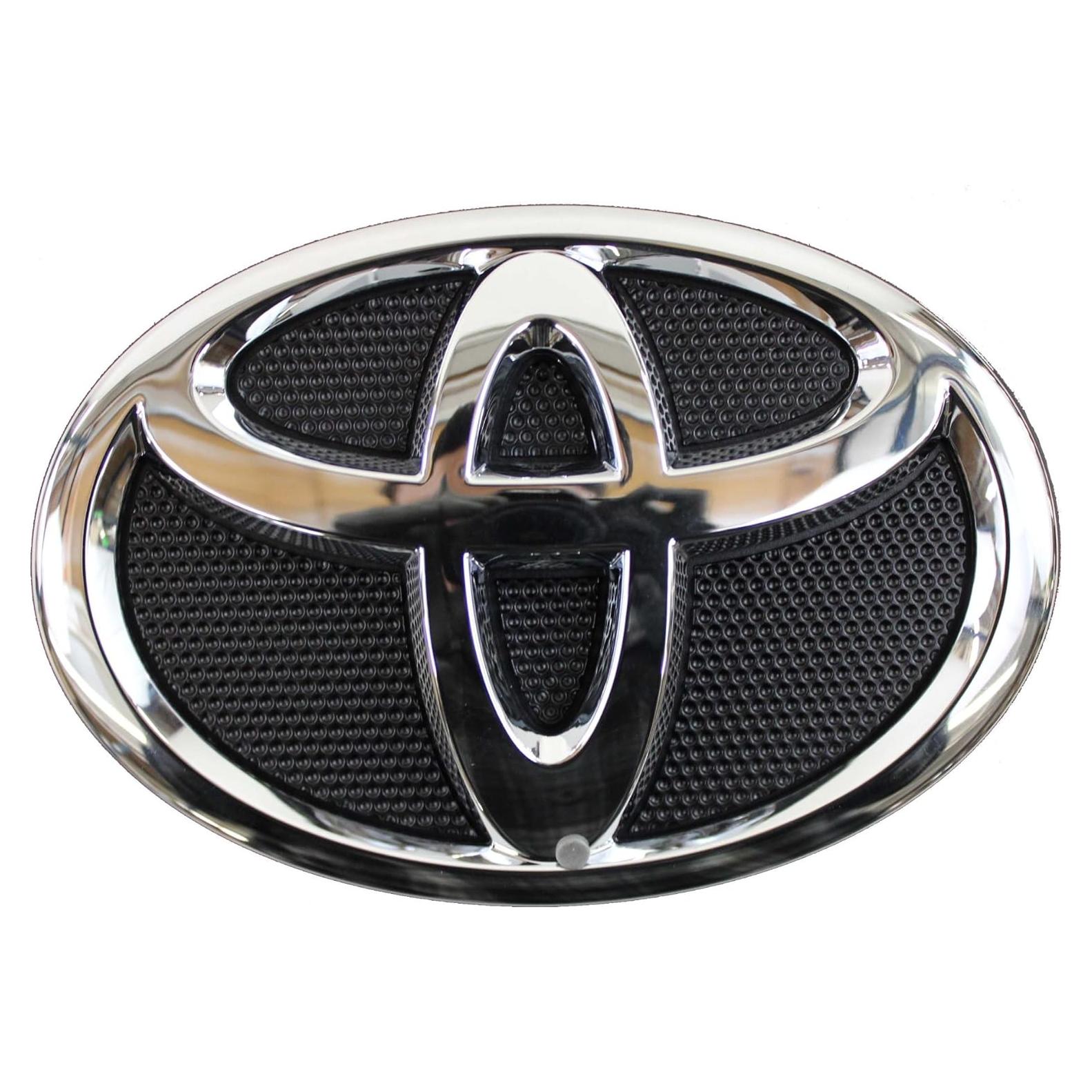 Emblema de Parrilla Toyota Corolla 2008-2010 OEM Plateado