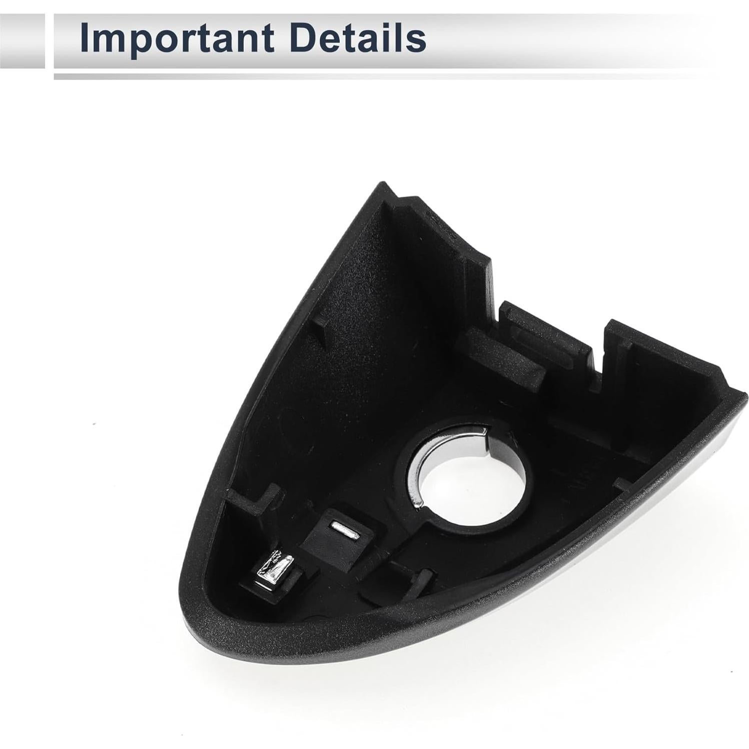 Cubierta Cilindro Bloqueo Manija Puerta Delantera Izquierda RATCHROLL ABS Gris Toyota Corolla 2014-2018