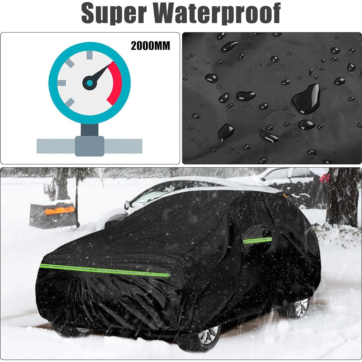 Funda de Coche Impermeable SAPUBK para Toyota Corolla 2019-2025