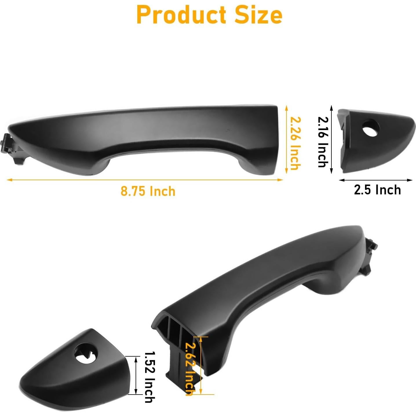 Mango de Puerta Exterior APESER para Toyota Corolla 2014-2019 - 4 Piezas