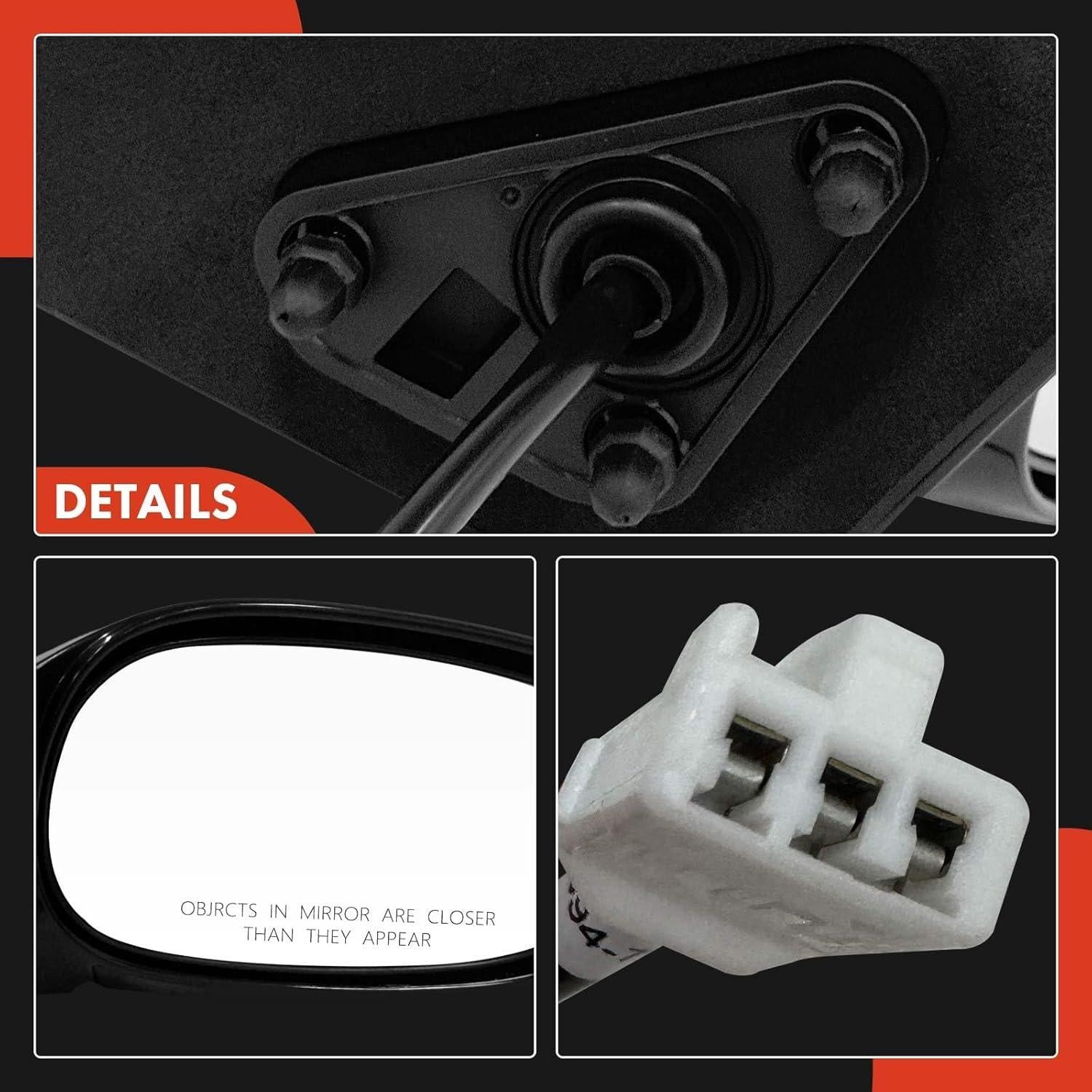 Espejo Retrovisor Eléctrico Lateral Derecho A-Premium Toyota Corolla 1998-2002