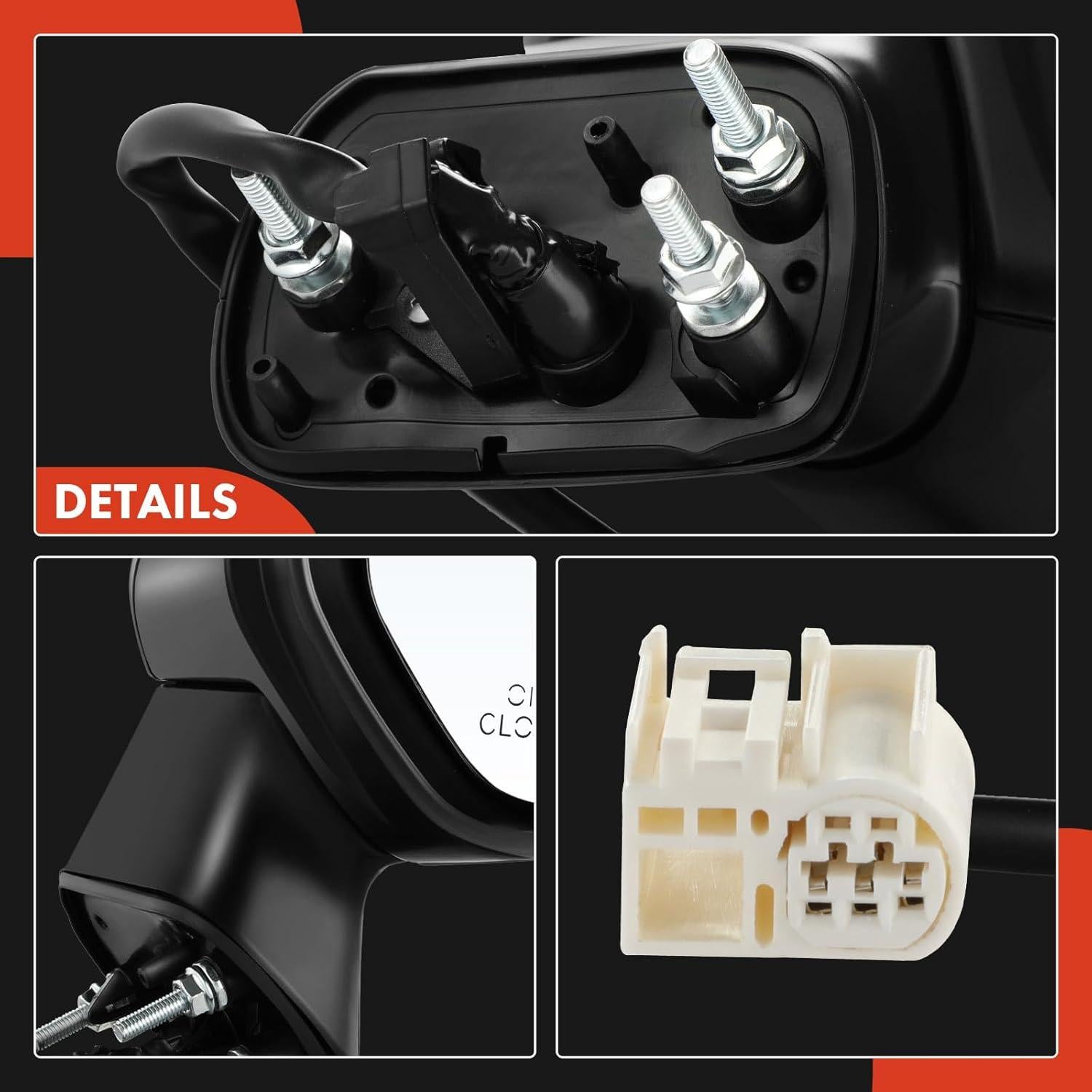 Espejo Retrovisor Eléctrico A-Premium Lado Derecho Toyota Corolla 2020-2022