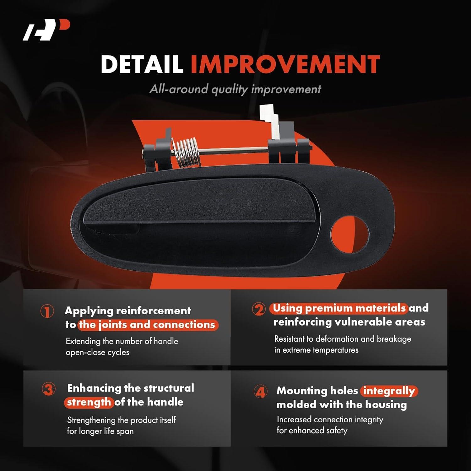 Mango de Puerta Exterior A-Premium Izquierdo Toyota Corolla 93-97