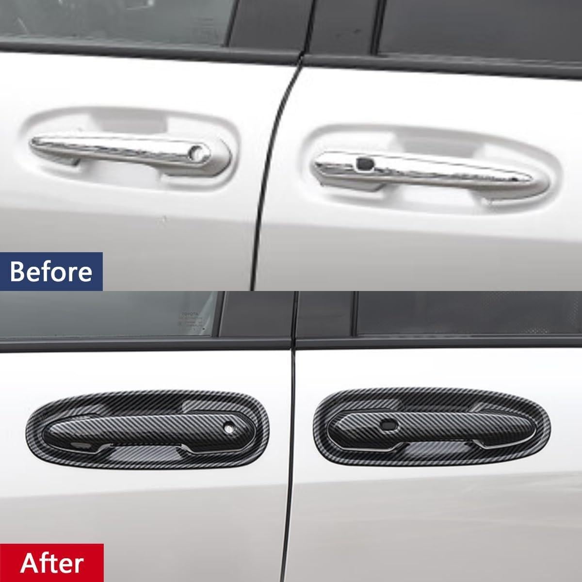 Protector de Manija de Puerta Toyota Sienna 2021-2025 KELEIMAI 8 Piezas