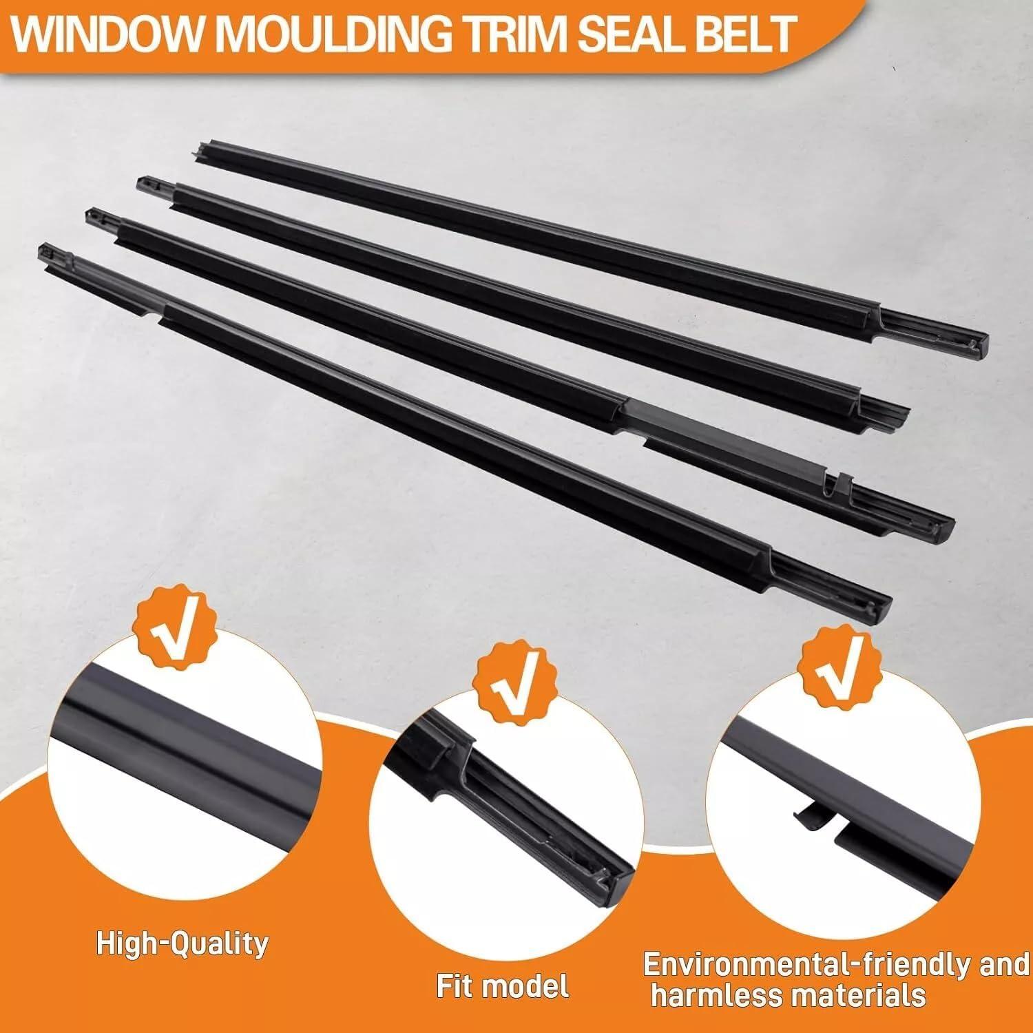 Sello de Moldura de Ventana Dxuekeo para Toyota Corolla 2003-2008