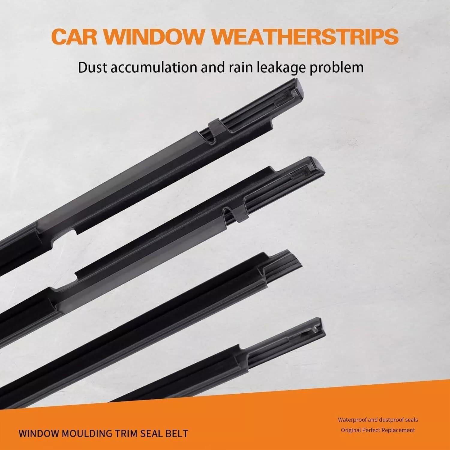 Sello de Moldura de Ventana Dxuekeo para Toyota Corolla 2003-2008