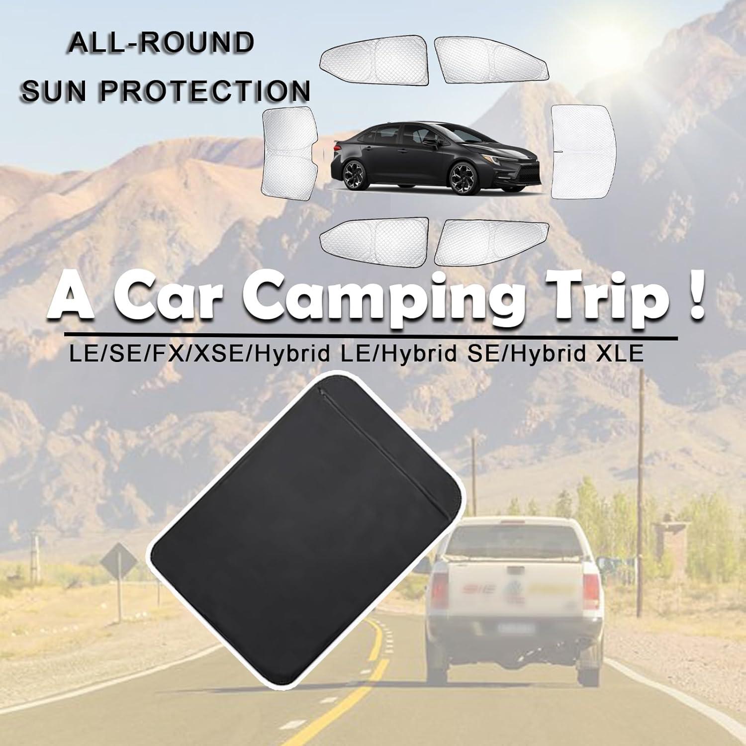 Cortinas de Ventana Solar KMF para Toyota Corolla 2020-2025