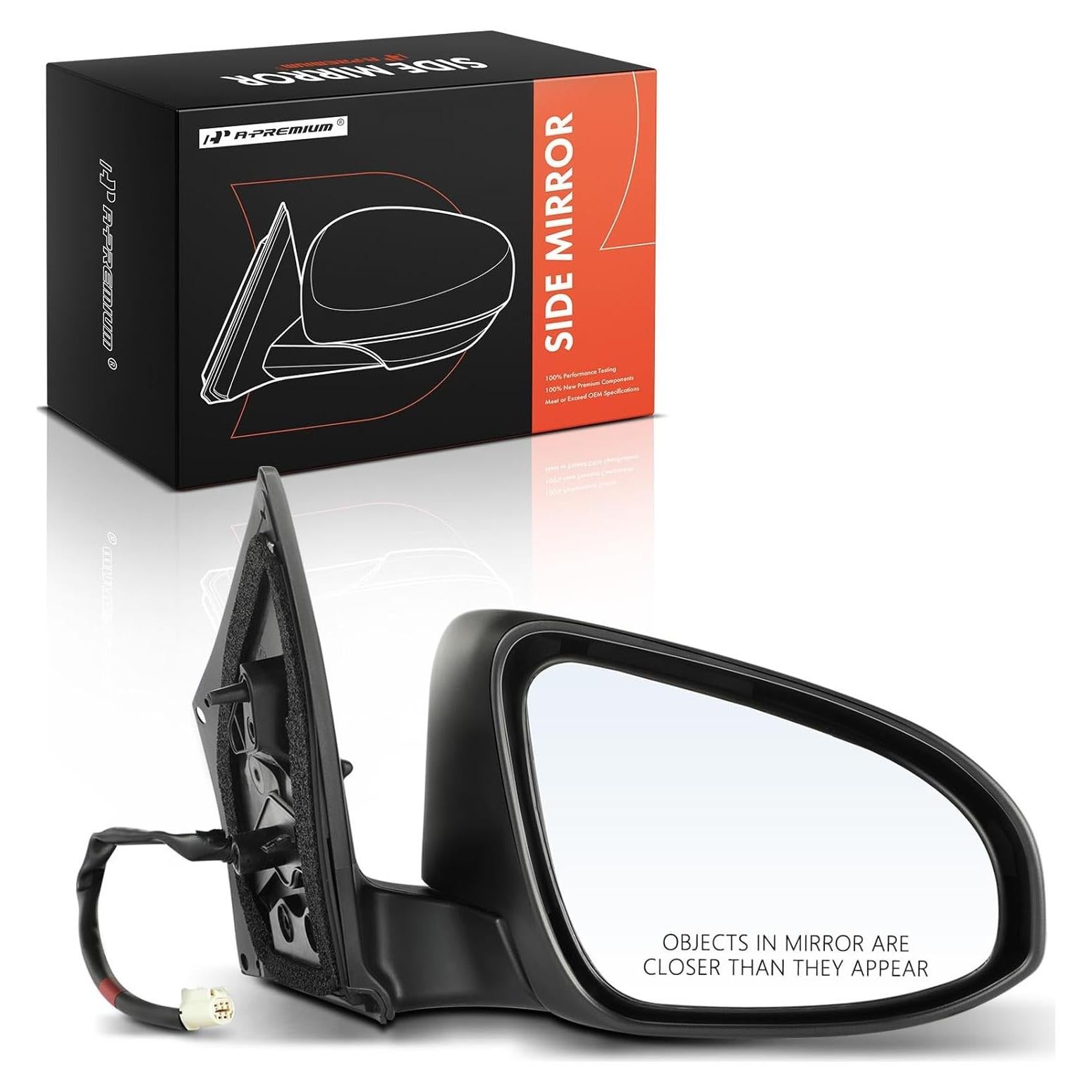 Espejo Retrovisor Eléctrico Lateral Derecho A-Premium Toyota Corolla 2014-2019