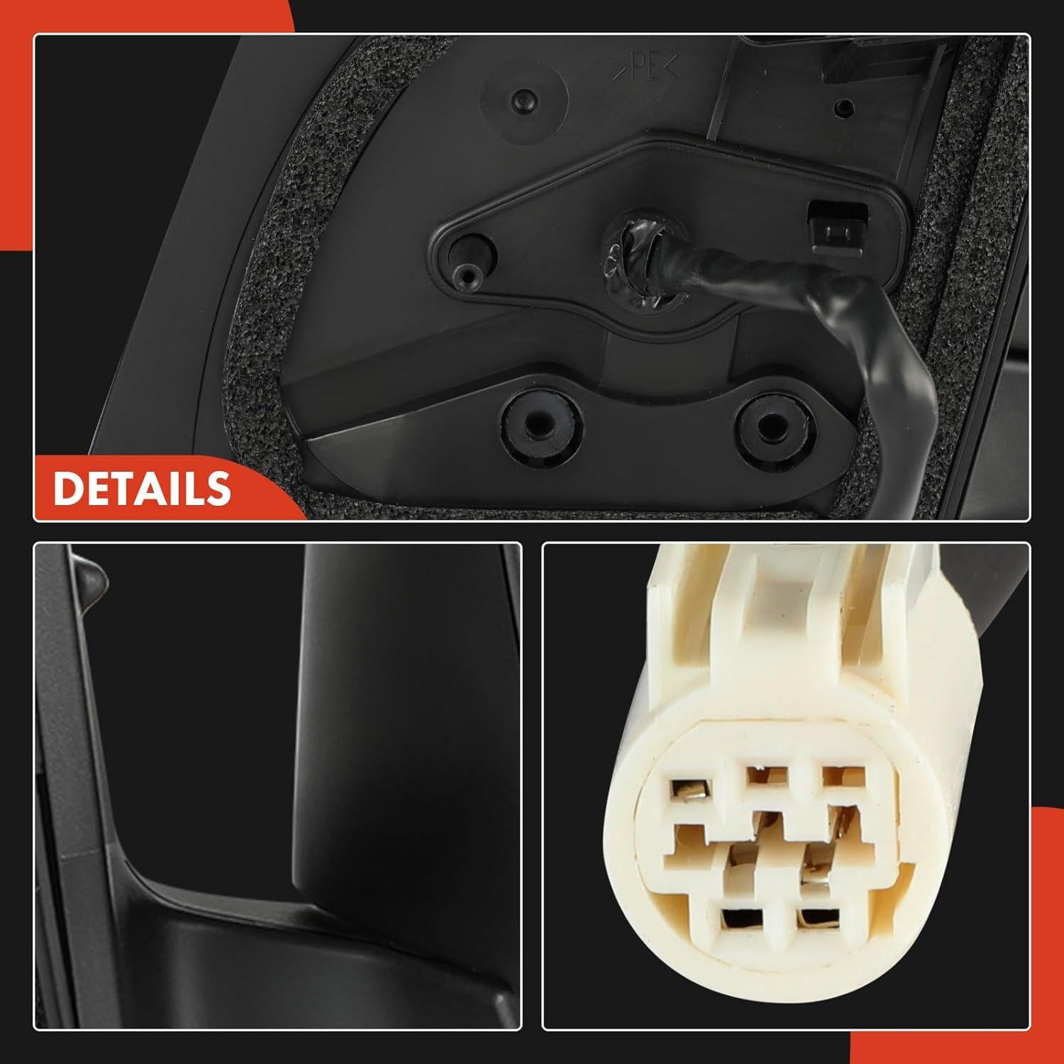 Espejo Retrovisor Eléctrico Lateral Derecho A-Premium Toyota Corolla 2014-2019