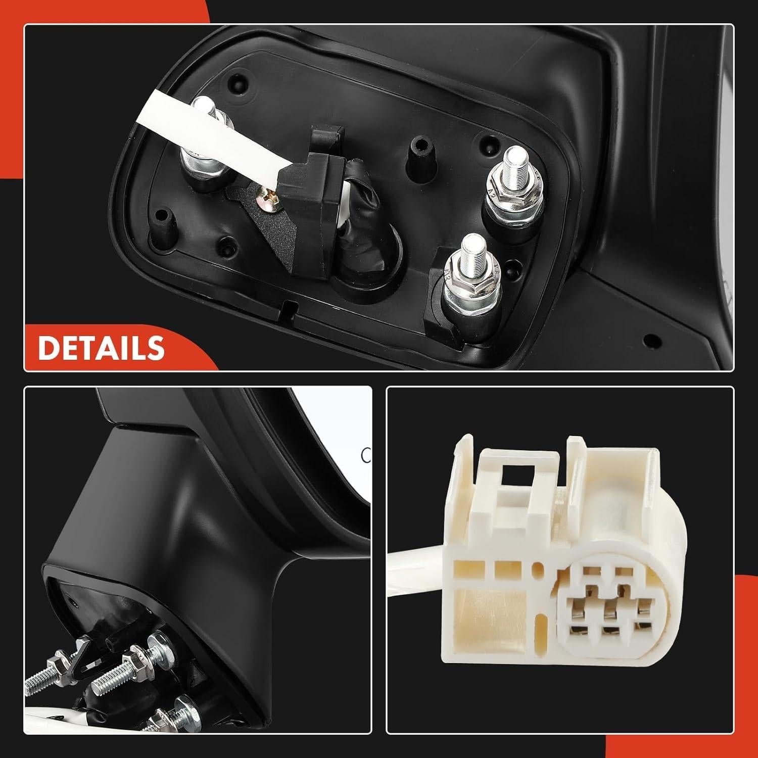 Espejo Retrovisor Eléctrico Lateral Derecho A-Premium Toyota Corolla 2019-2022