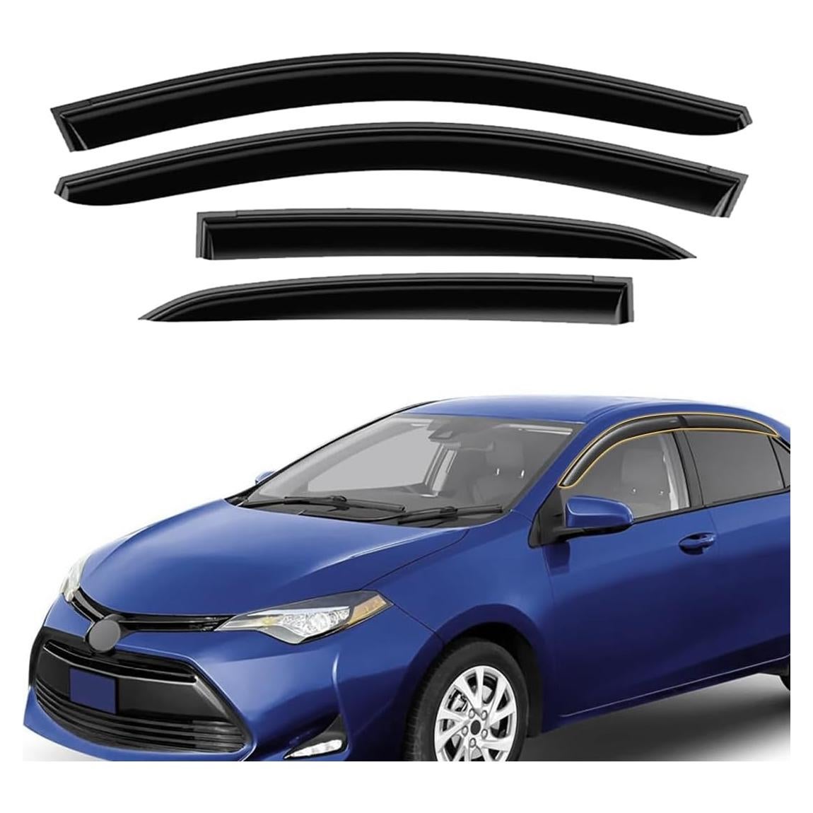 Deflectores de Ventana AUTOTOP para Scion iM y Toyota Corolla 2016-2018