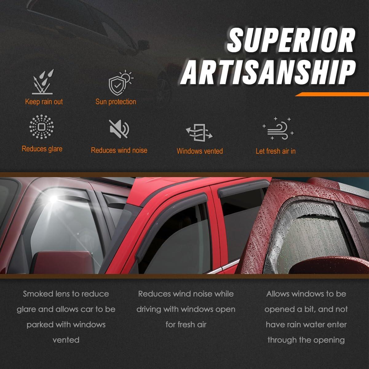 Visores de Ventana para Toyota Corolla Cross 2022-2024 PM