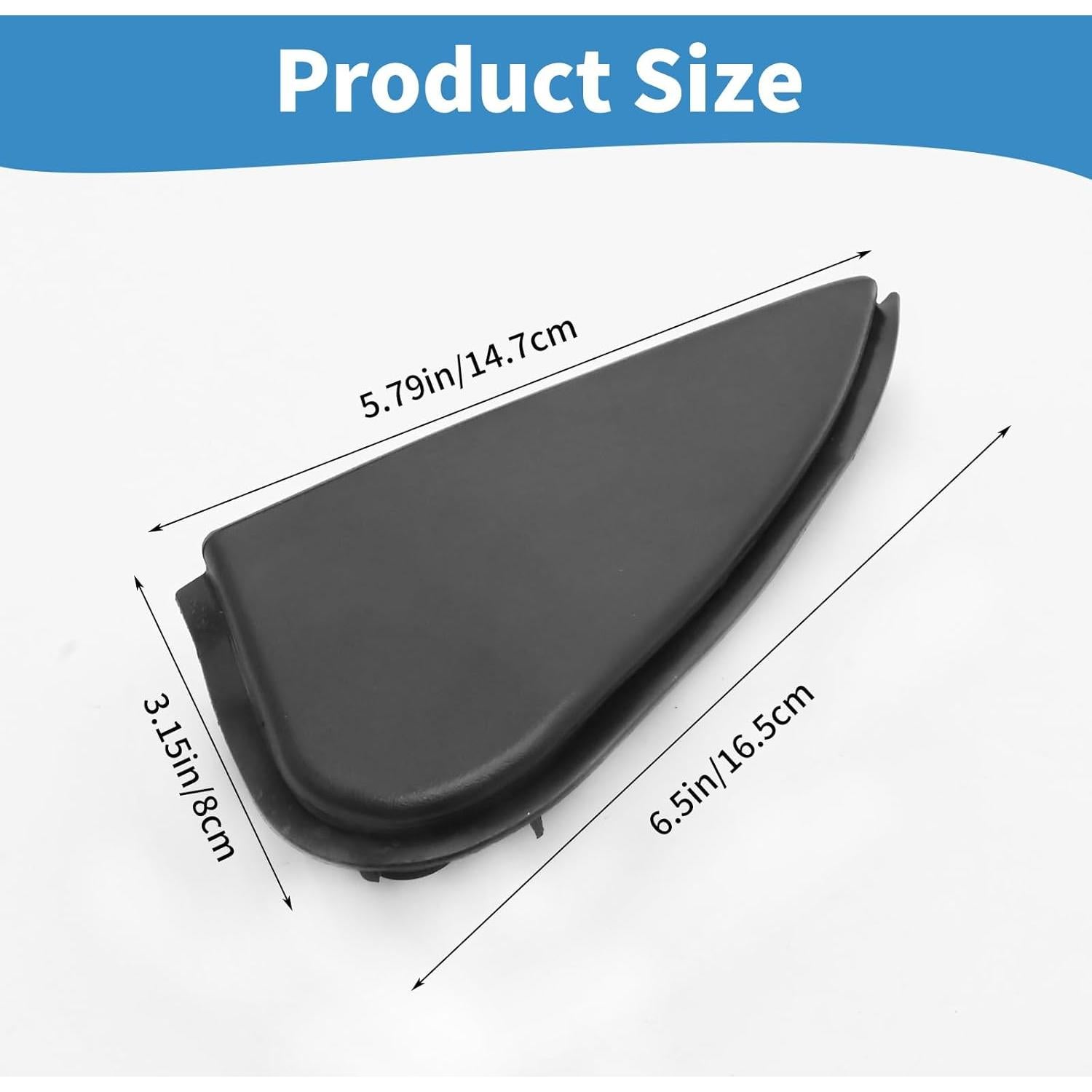 Cubierta de trim de espejo lateral Zreneyfex para Toyota Corolla 2014-2016